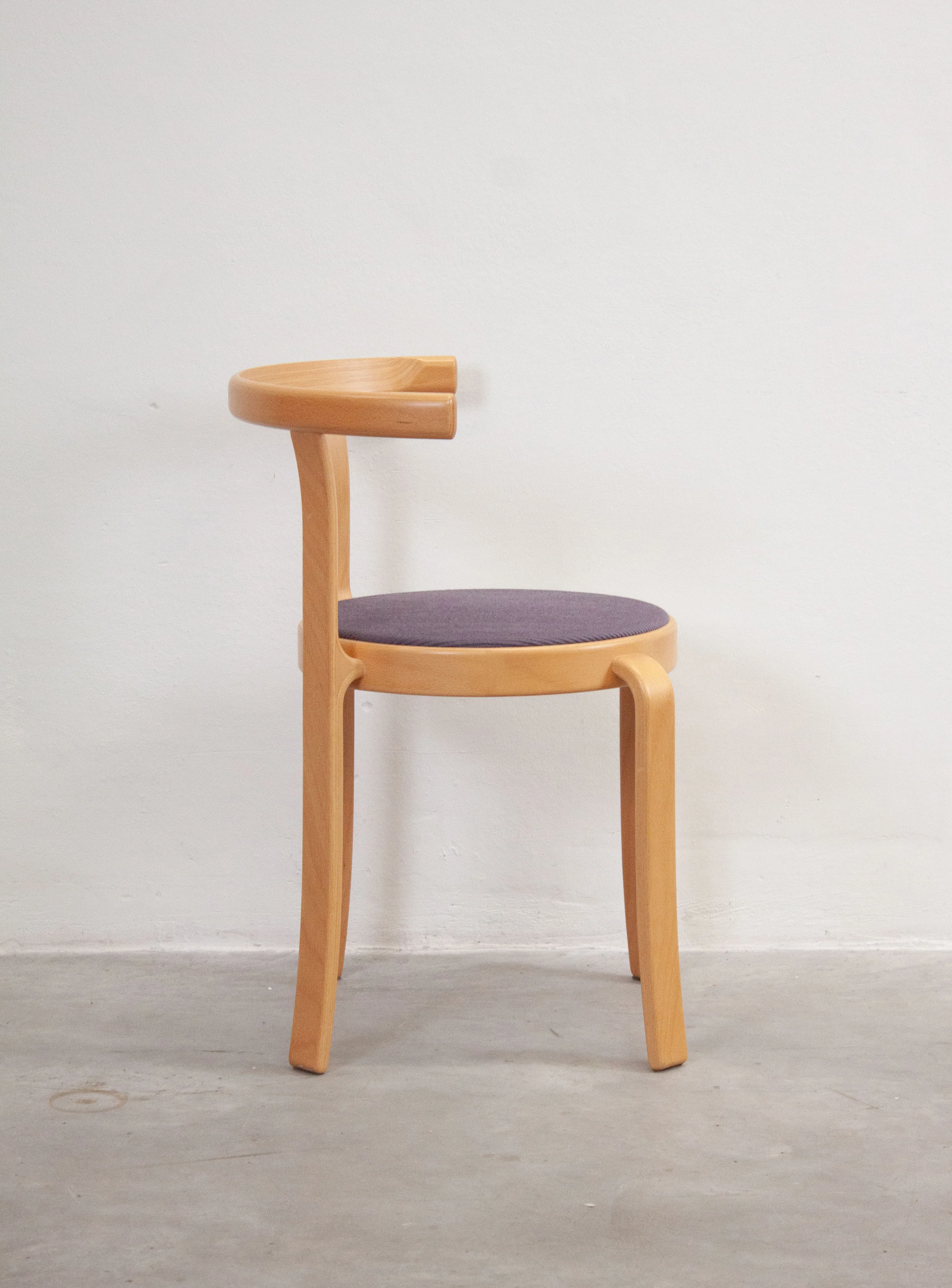 Magnus Olesen 8000 Dining Chairs by Rud Thygesen & Johnny Sørensen (Purple/Grey) - Image 8