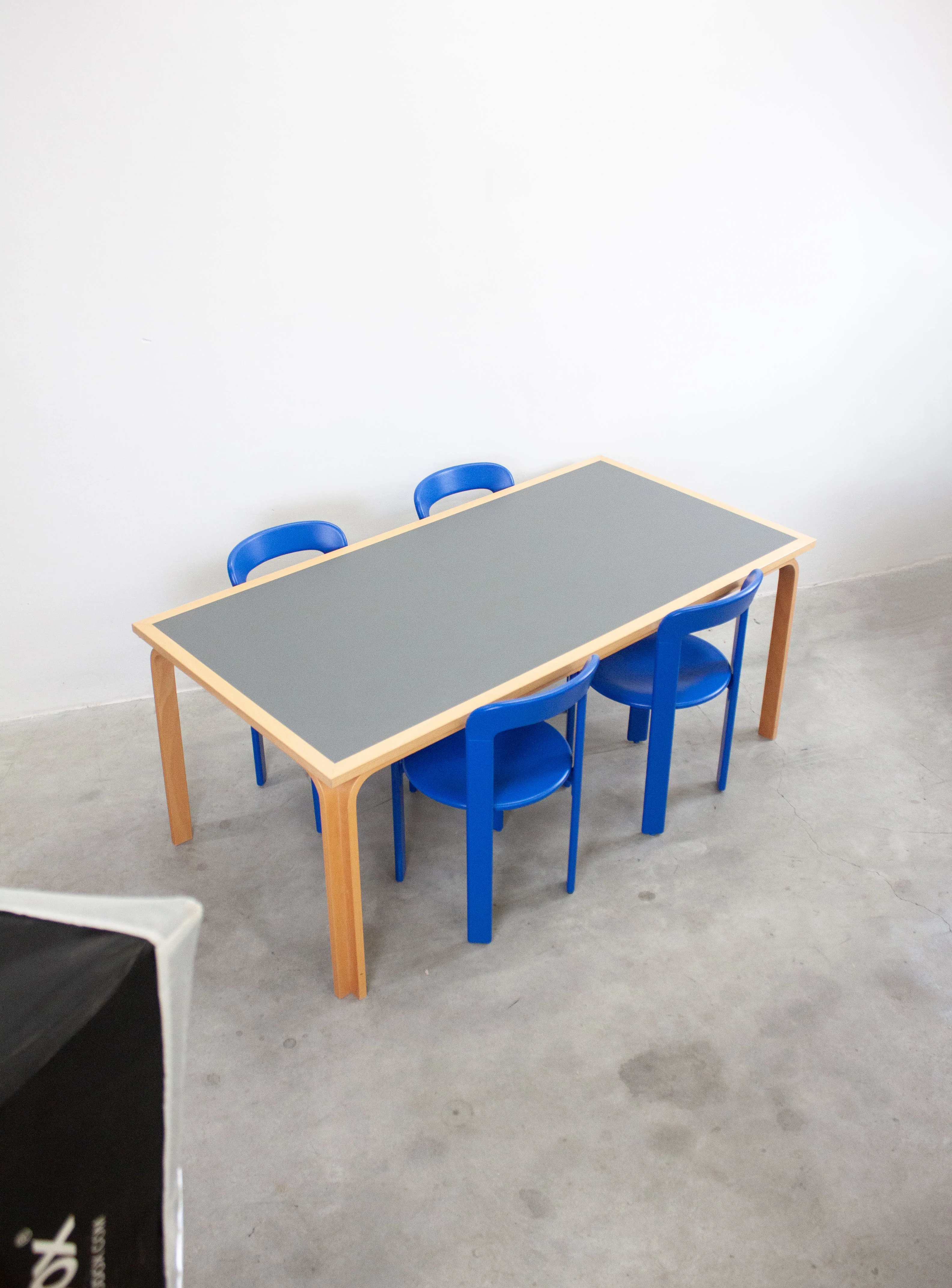 Magnus Olesen Dining Table by Rud Thygesen & Johnny Sørensen (Dark Grey) - Image 19