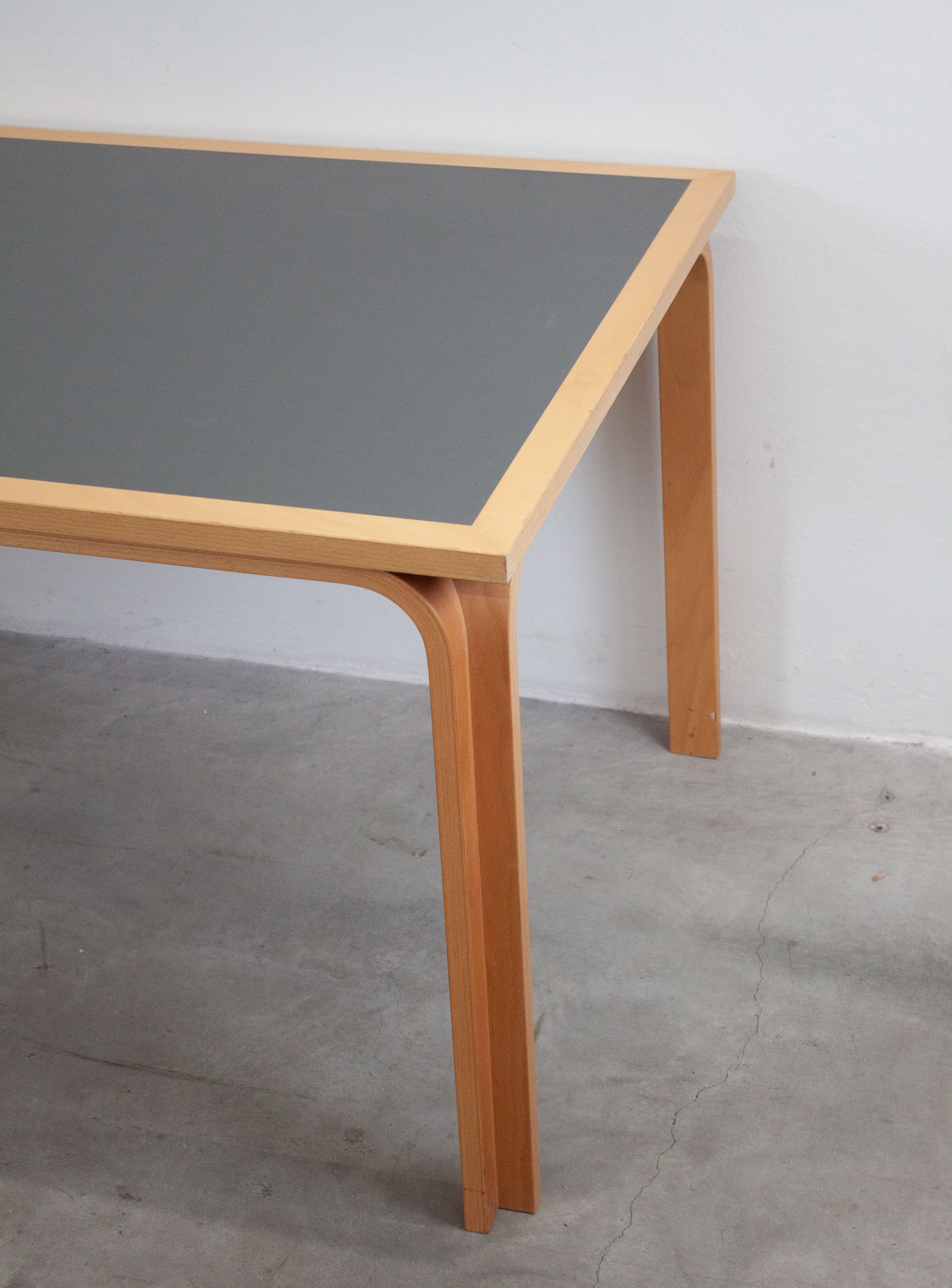 Magnus Olesen Dining Table by Rud Thygesen & Johnny Sørensen (Dark Grey) - Image 5