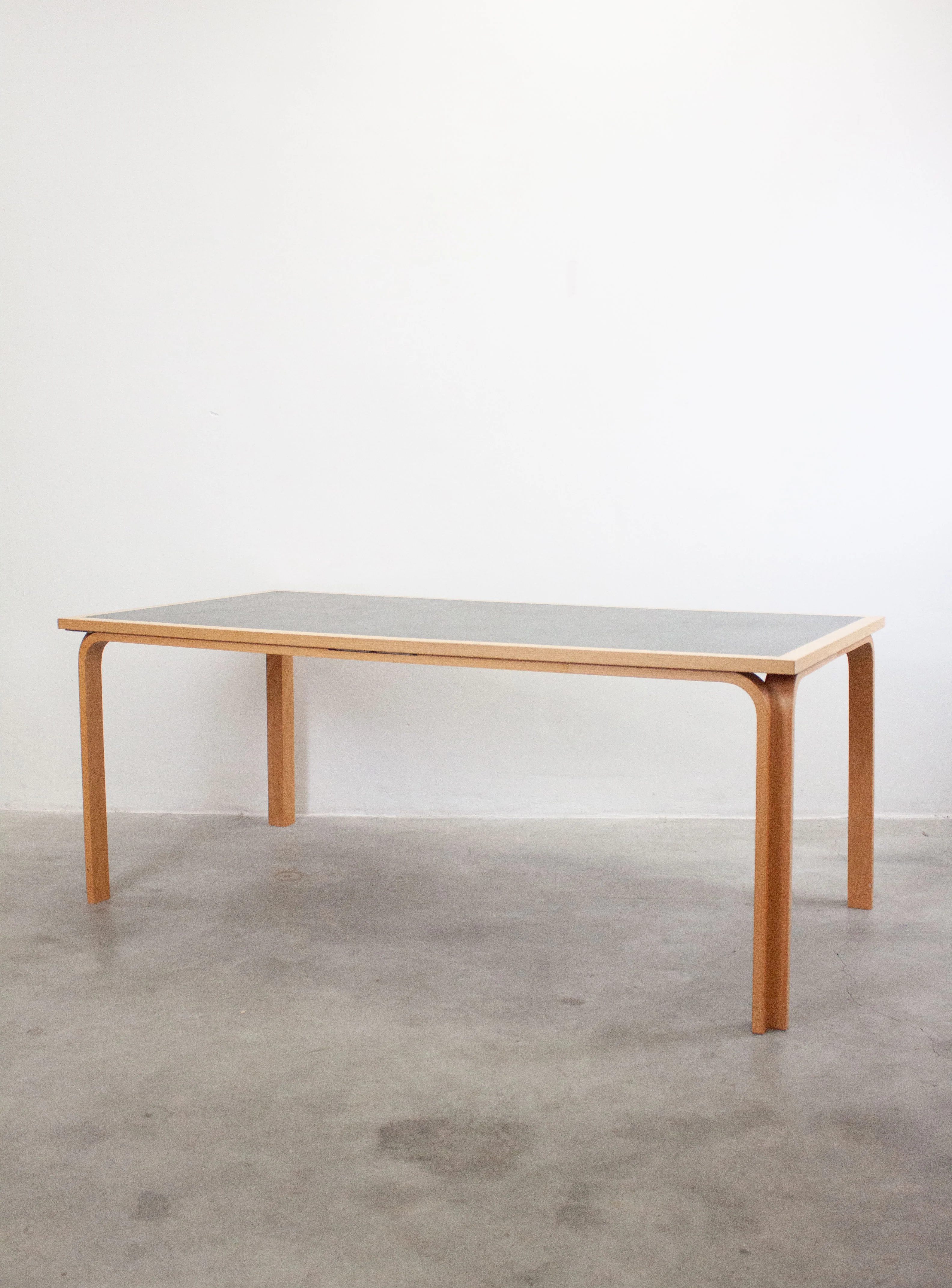 Magnus Olesen Dining Table by Rud Thygesen & Johnny Sørensen (Dark Grey) - Image 6