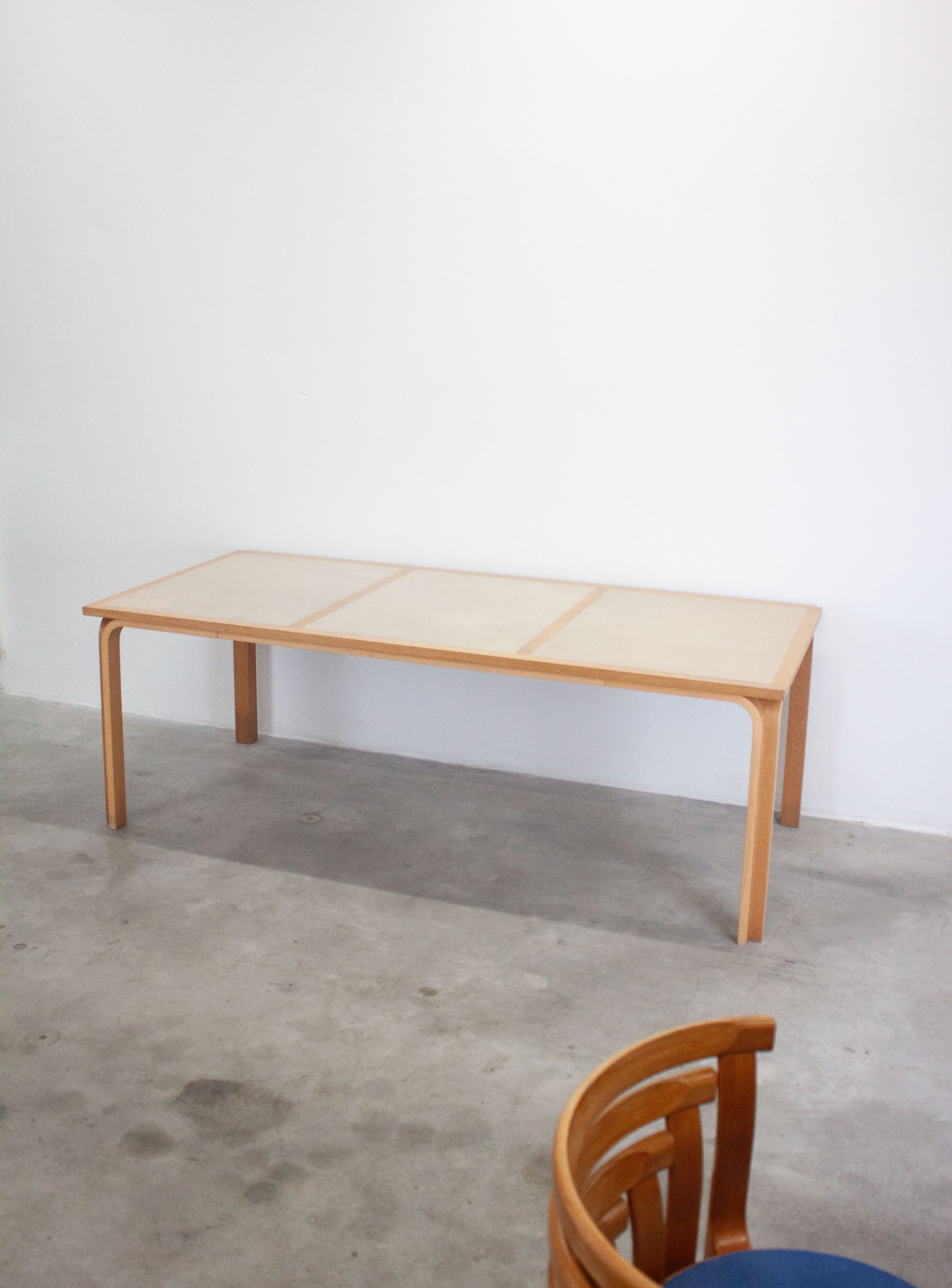 Magnus Olesen Dining Table by Rud Thygesen & Johnny Sørensen (Light Grey)