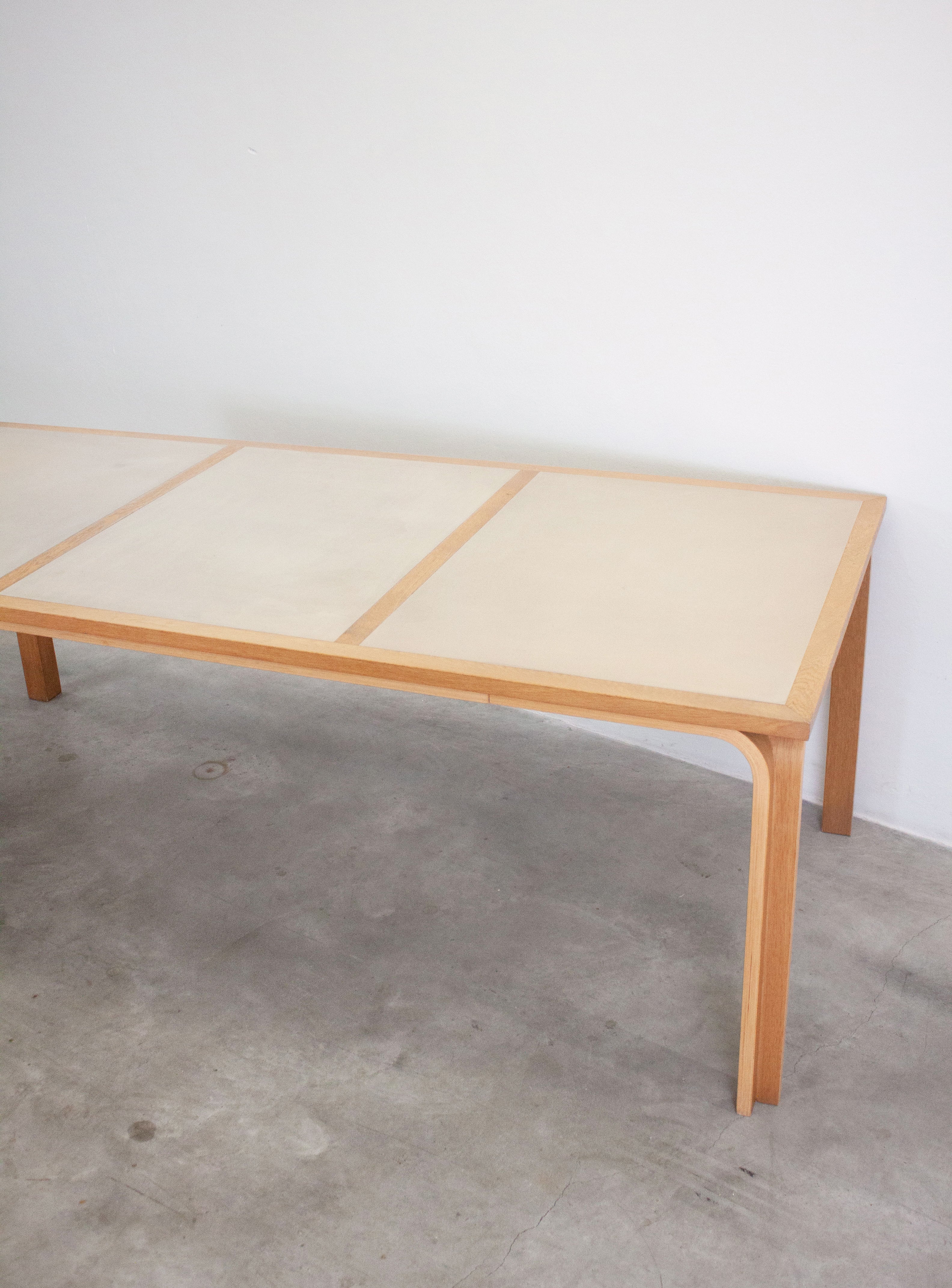 Magnus Olesen Dining Table by Rud Thygesen & Johnny Sørensen (Light Grey) - Image 20