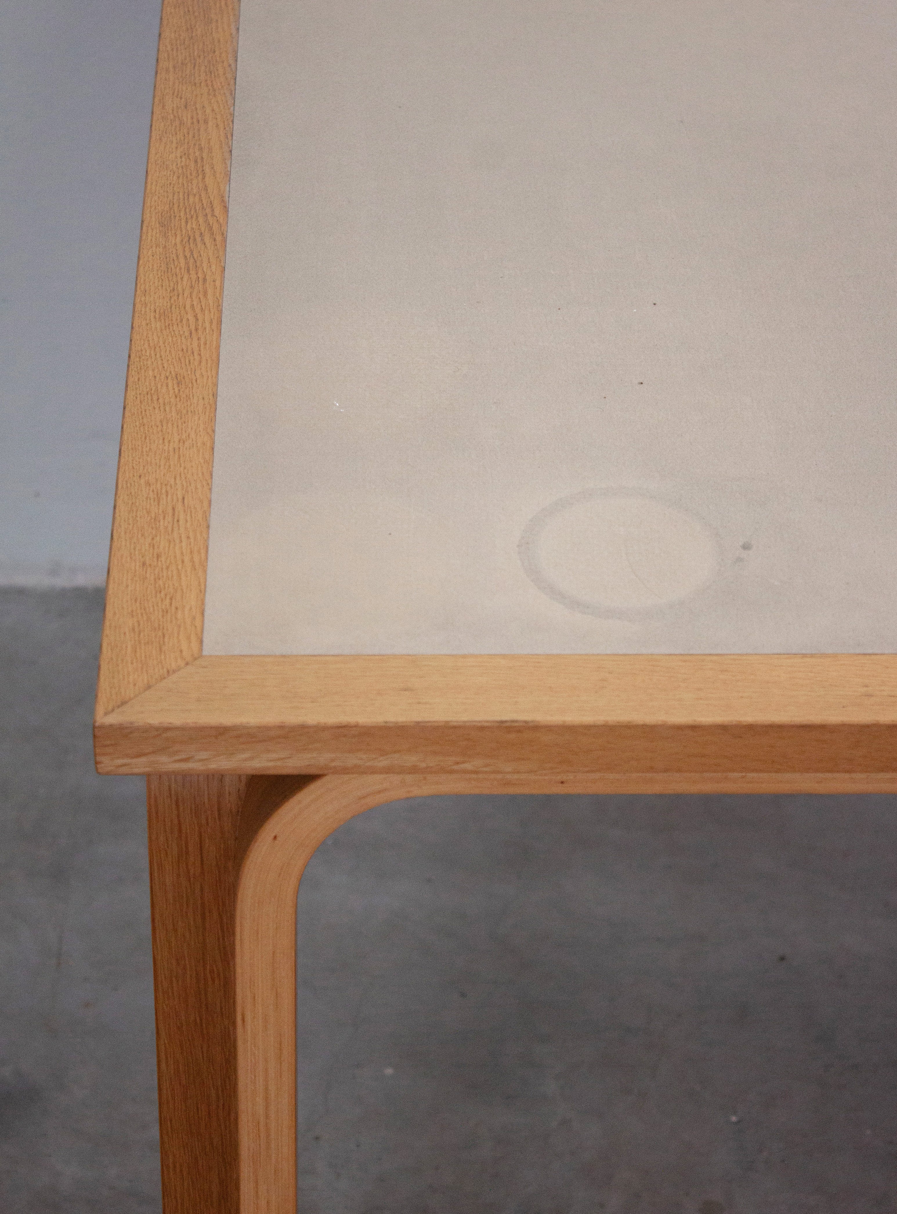 Magnus Olesen Dining Table by Rud Thygesen & Johnny Sørensen (Light Grey) - Image 9