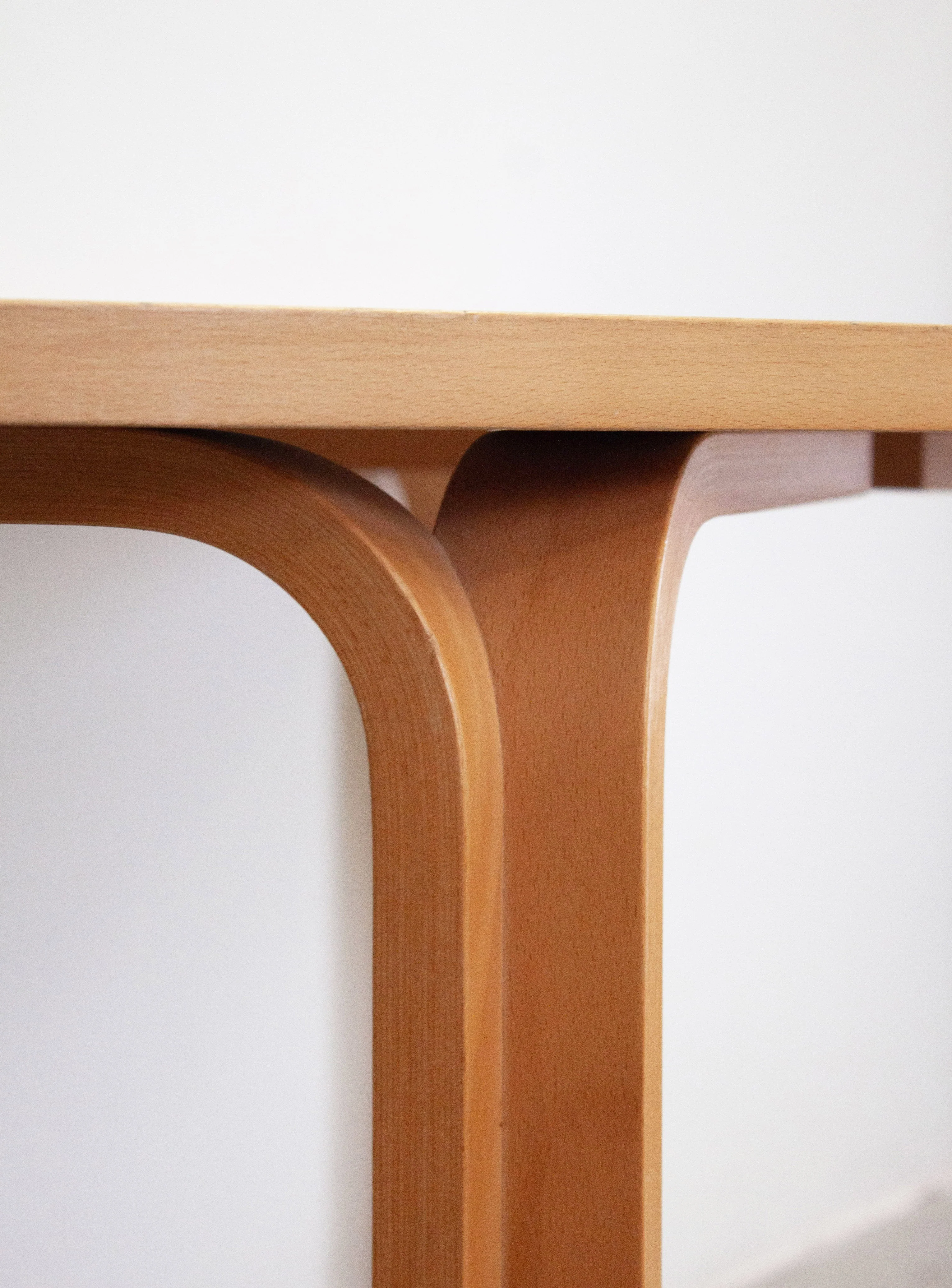 Magnus Olesen Half Round Dining Table by Rud Thygesen & Johnny Sørensen (Dark Grey) - Image 17