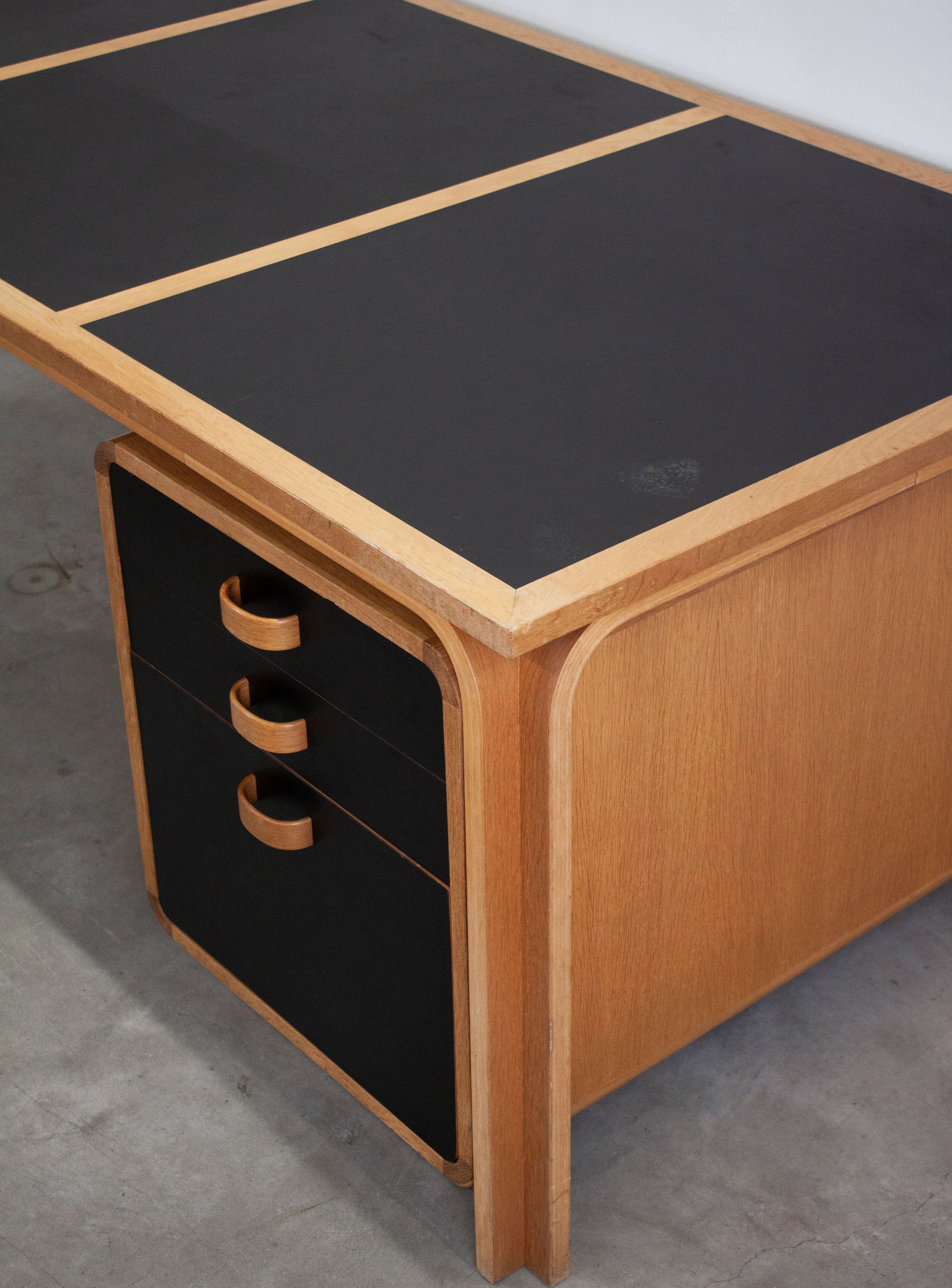Magnus Olesen Large Desk by Rud Thygesen & Johnny Sørensen (Black) - Image 21