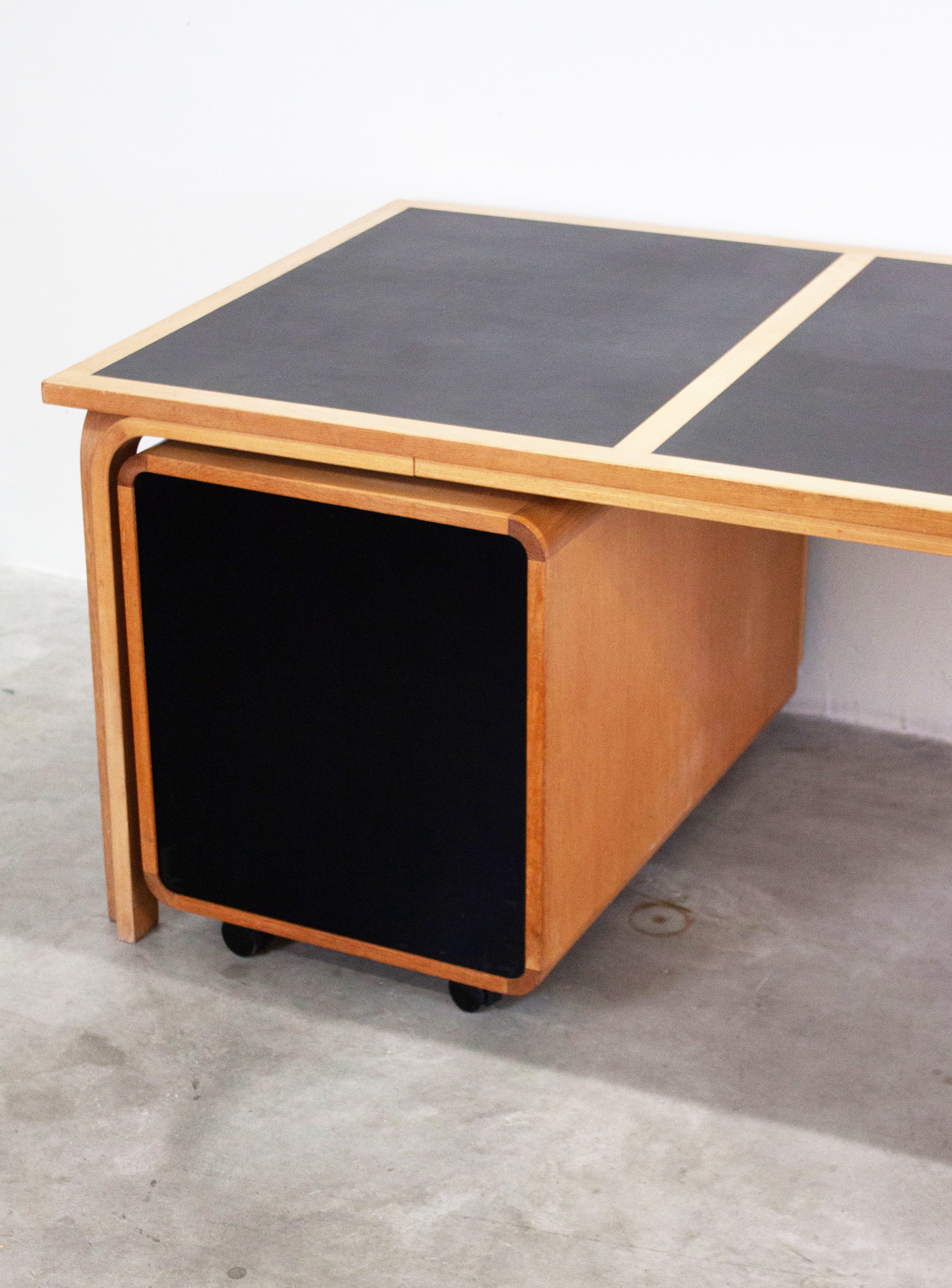 Magnus Olesen Large Desk by Rud Thygesen & Johnny Sørensen (Black) - Image 26