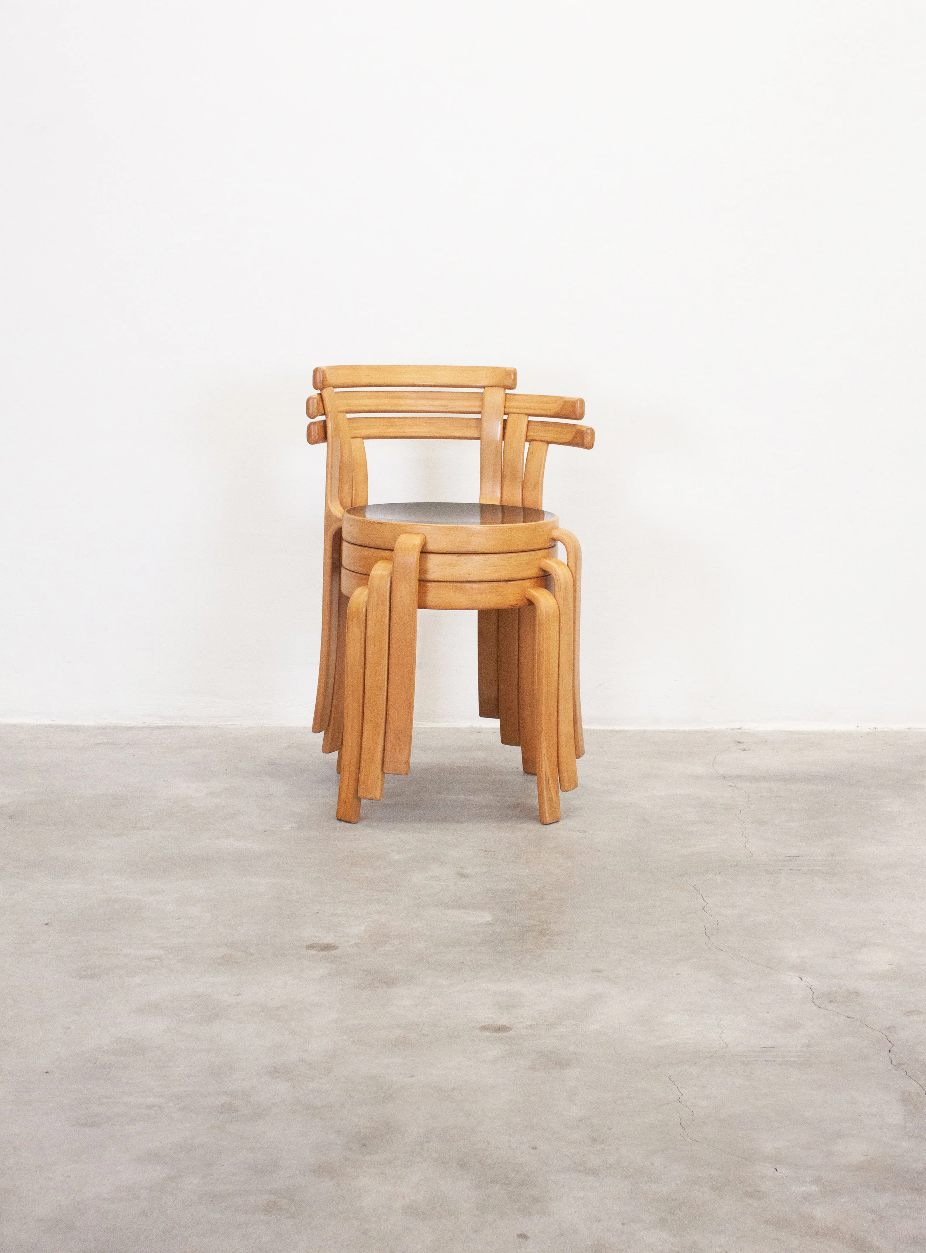 Magnus Olesen Model 8000 Dining Chair by Rud Thygesen & Johnny Sørensen (Black) - Image 2