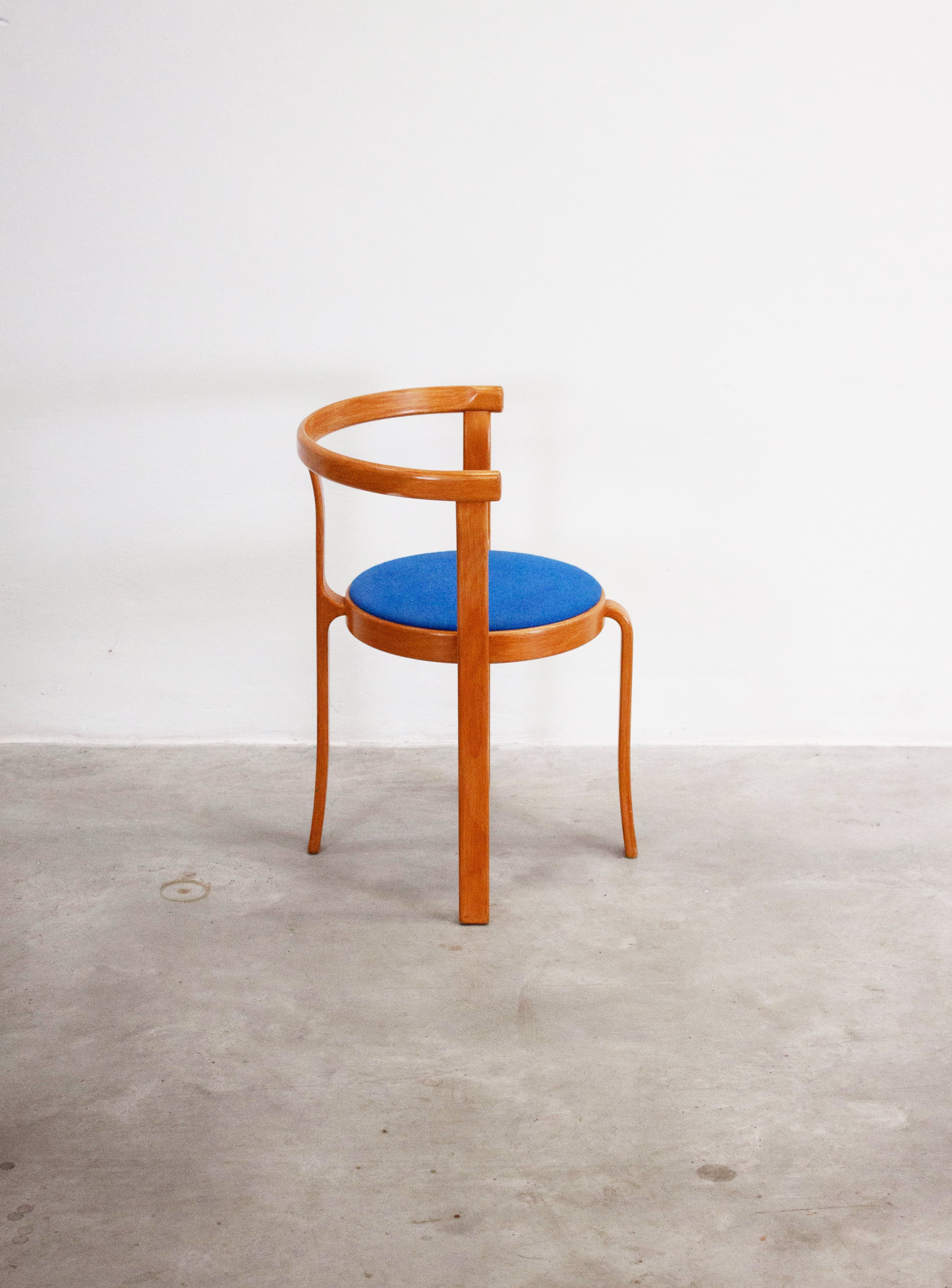 Magnus Olesen Model 8000 Dining Chair by Rud Thygesen & Johnny Sørensen (Blue) - Image 18