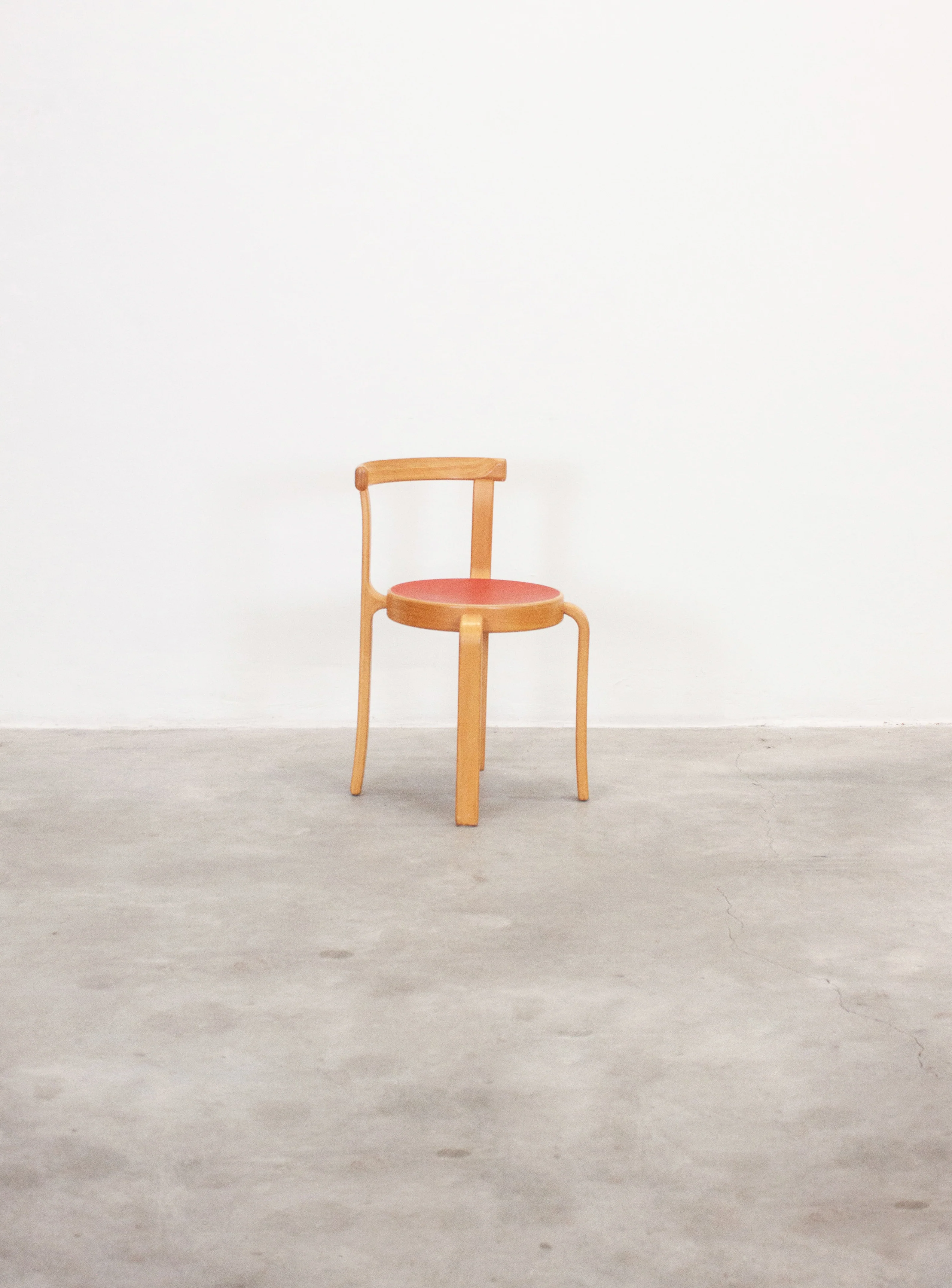 Magnus Olesen Model 8000 Kids Dining Chair by Rud Thygesen & Johnny Sørensen (Red)