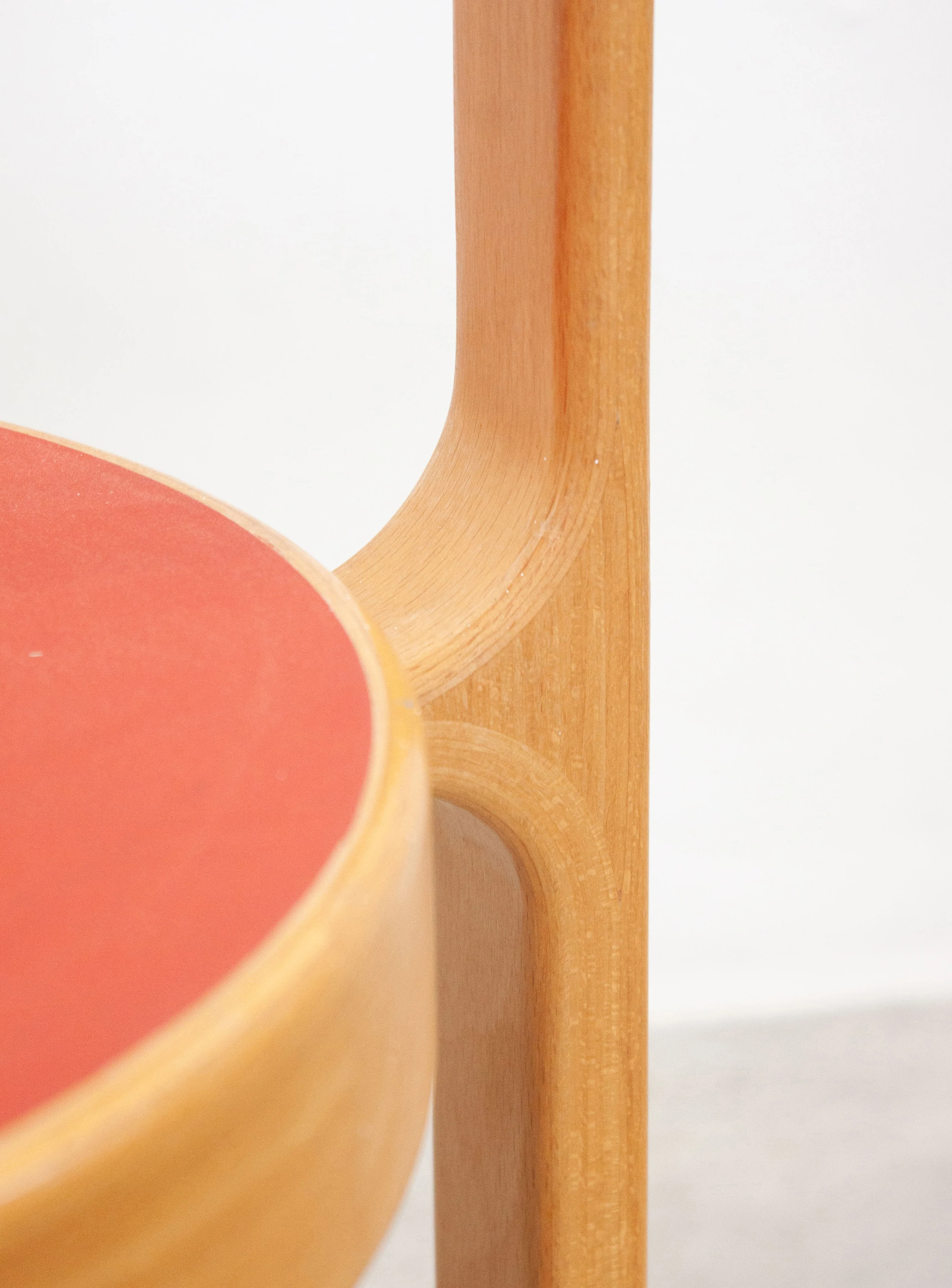 Magnus Olesen Model 8000 Kids Dining Chair by Rud Thygesen & Johnny Sørensen (Red) - Image 2