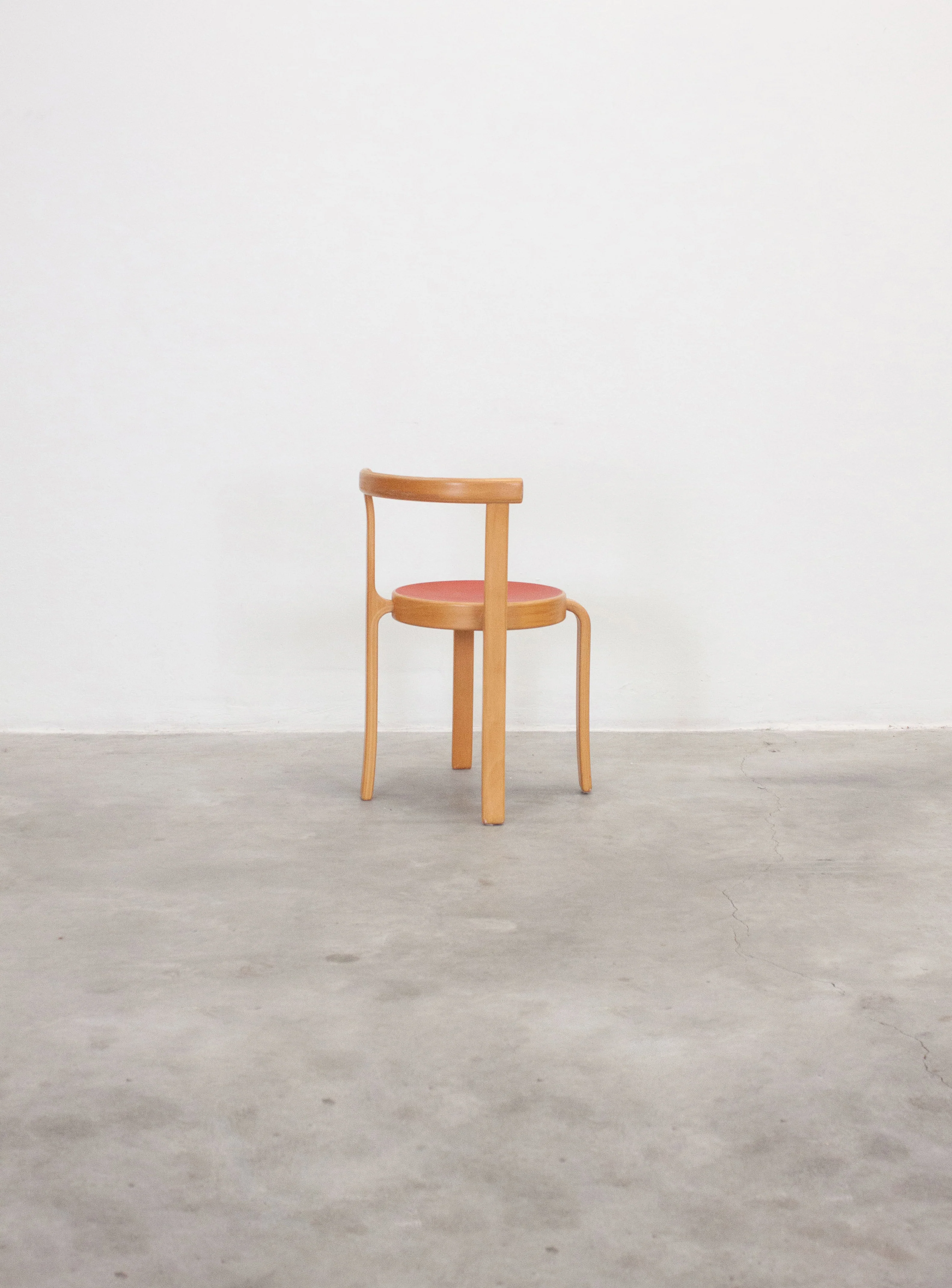 Magnus Olesen Model 8000 Kids Dining Chair by Rud Thygesen & Johnny Sørensen (Red) - Image 3