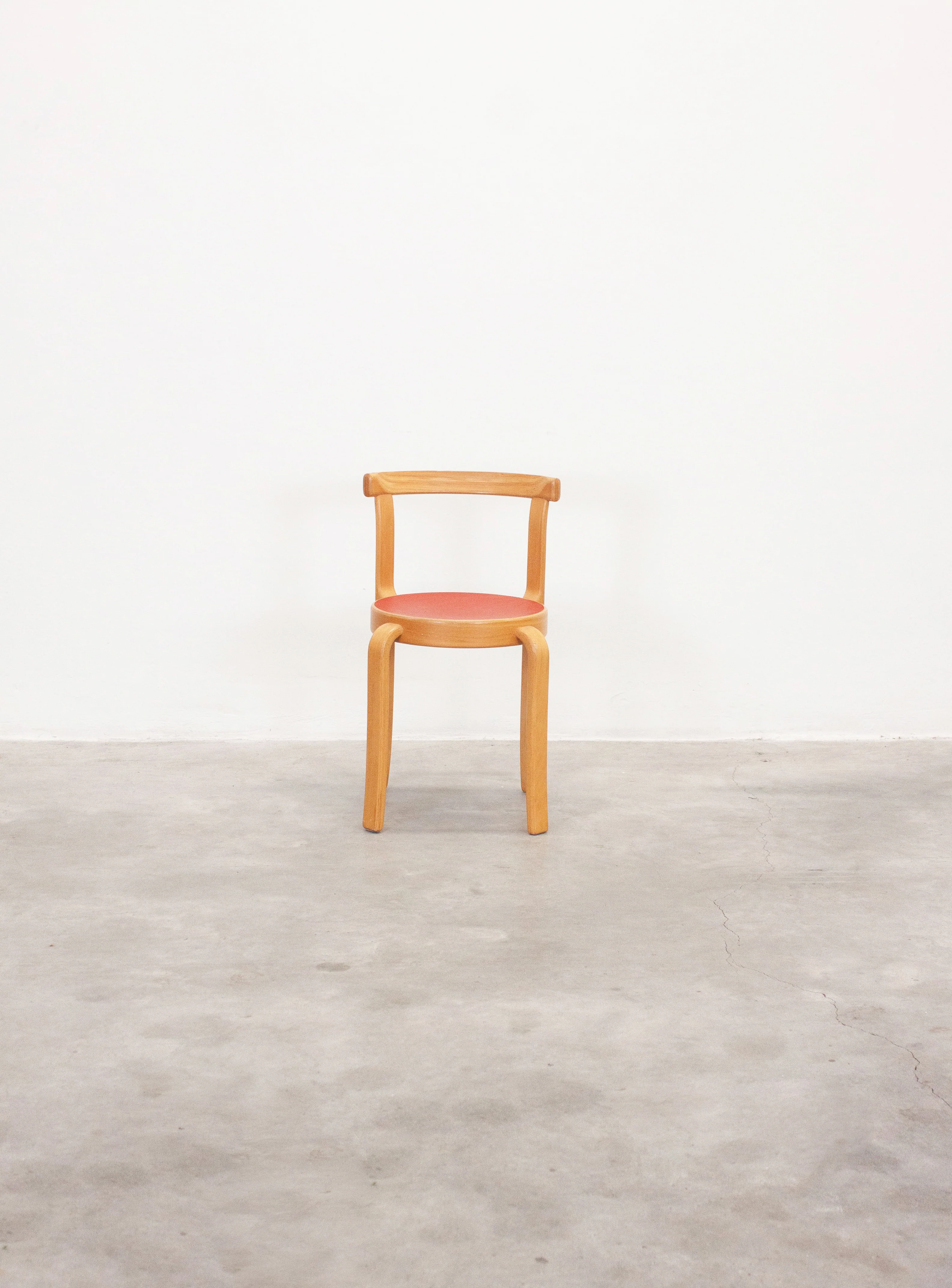 Magnus Olesen Model 8000 Kids Dining Chair by Rud Thygesen & Johnny Sørensen (Red) - Image 5