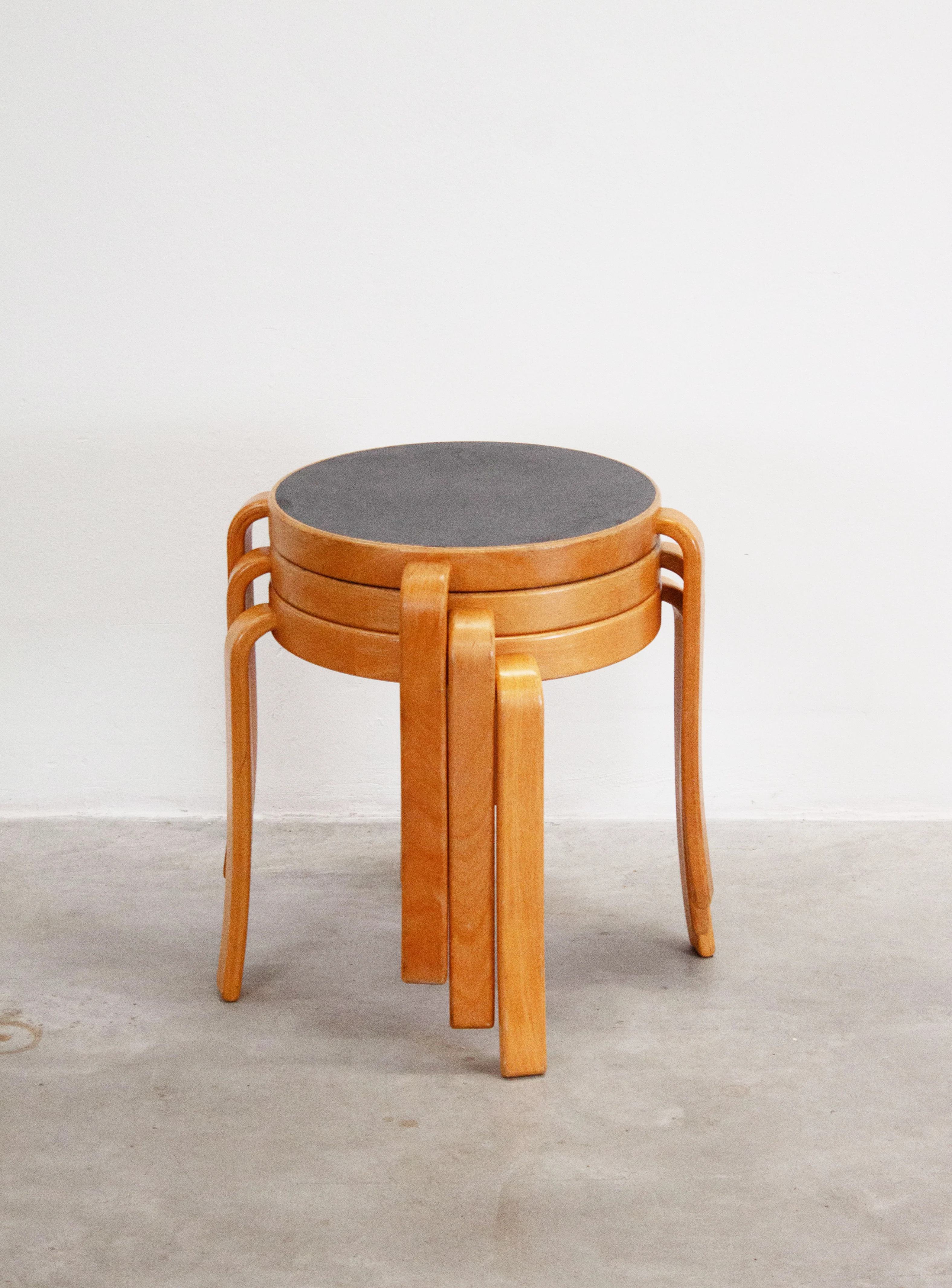 Magnus Olesen Model 8000 Stools by Rud Thygesen & Johnny Sørensen (Black)