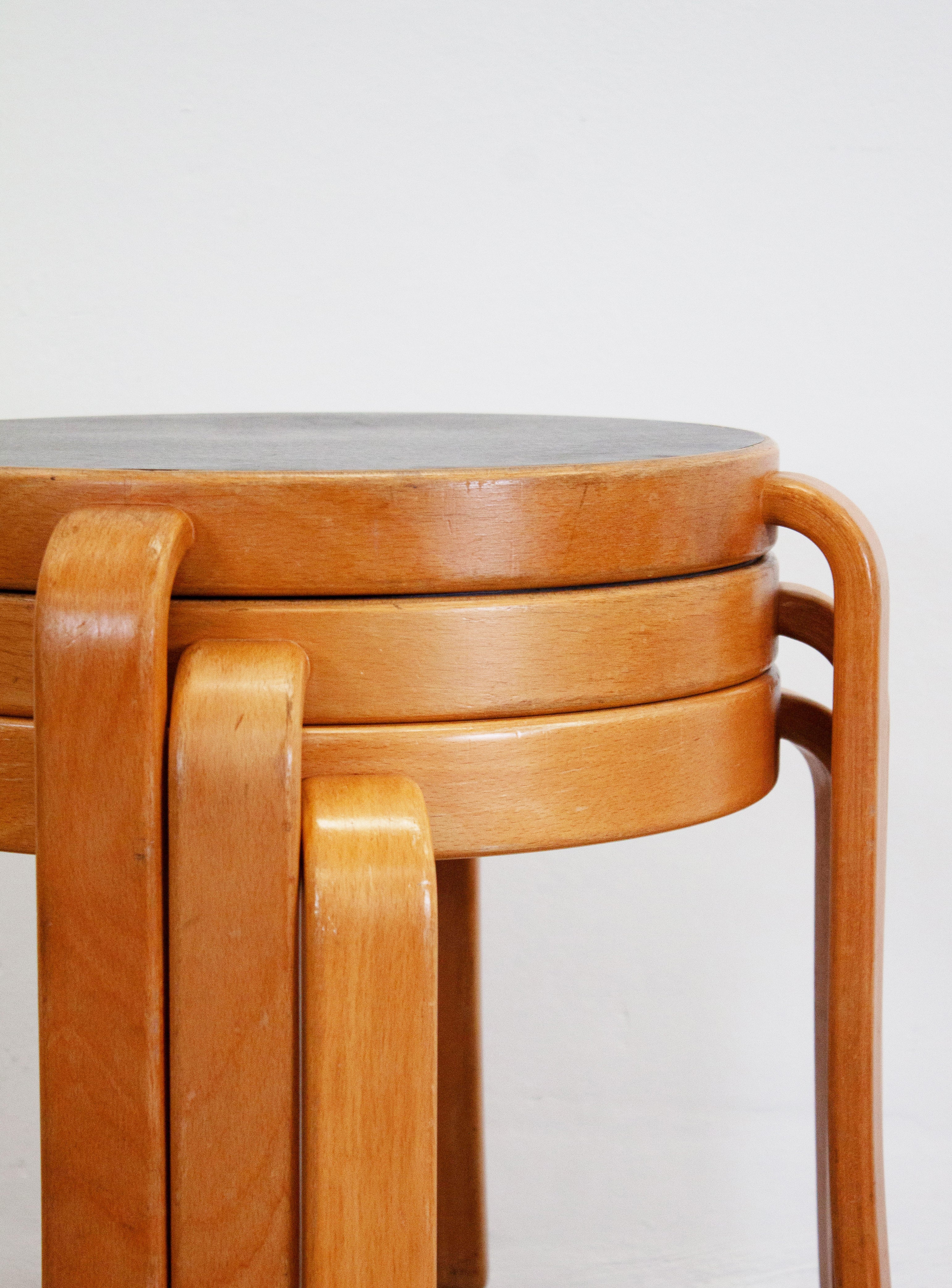 Magnus Olesen Model 8000 Stools by Rud Thygesen & Johnny Sørensen (Black) - Image 12