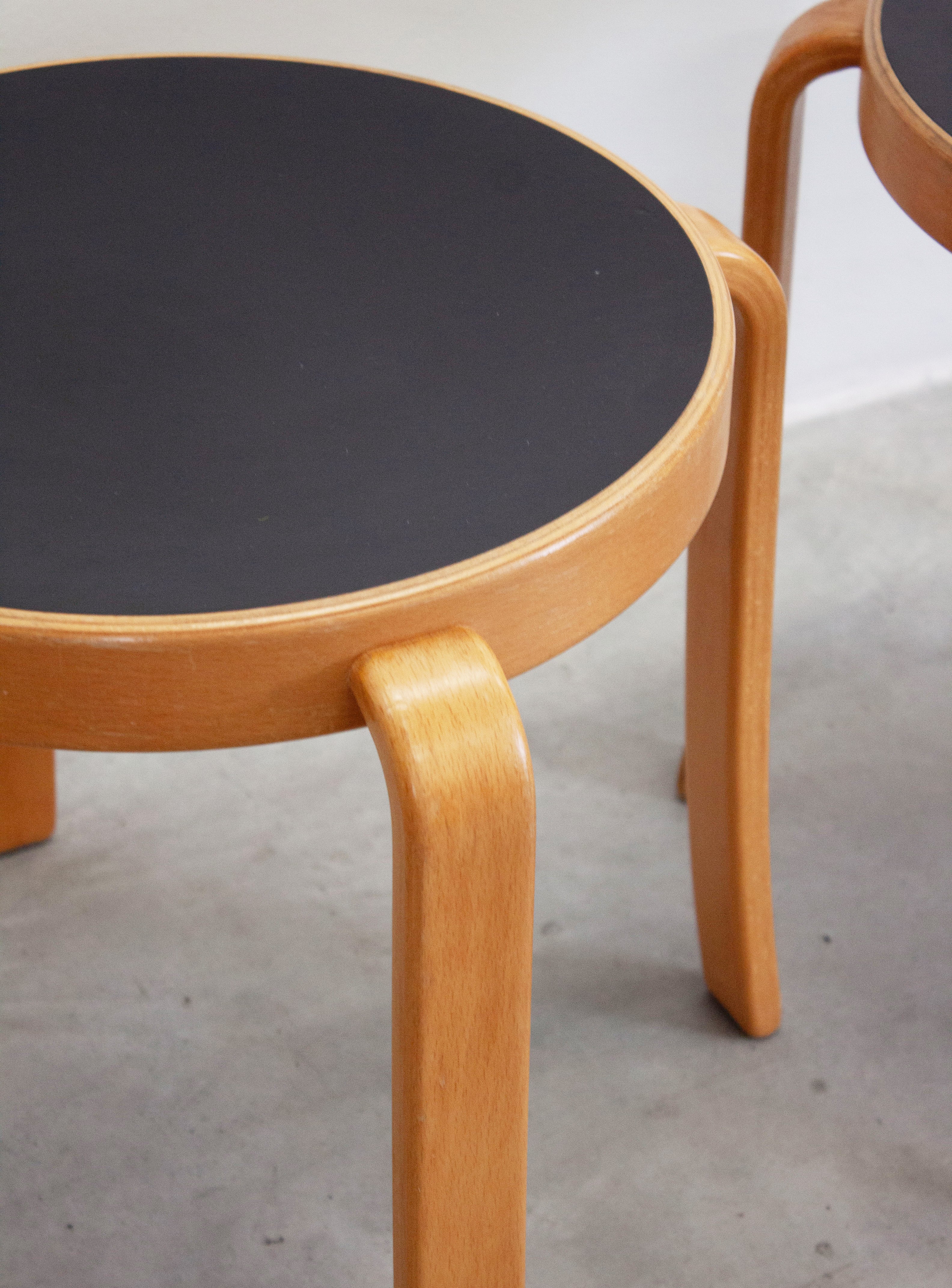 Magnus Olesen Model 8000 Stools by Rud Thygesen & Johnny Sørensen (Black) - Image 15