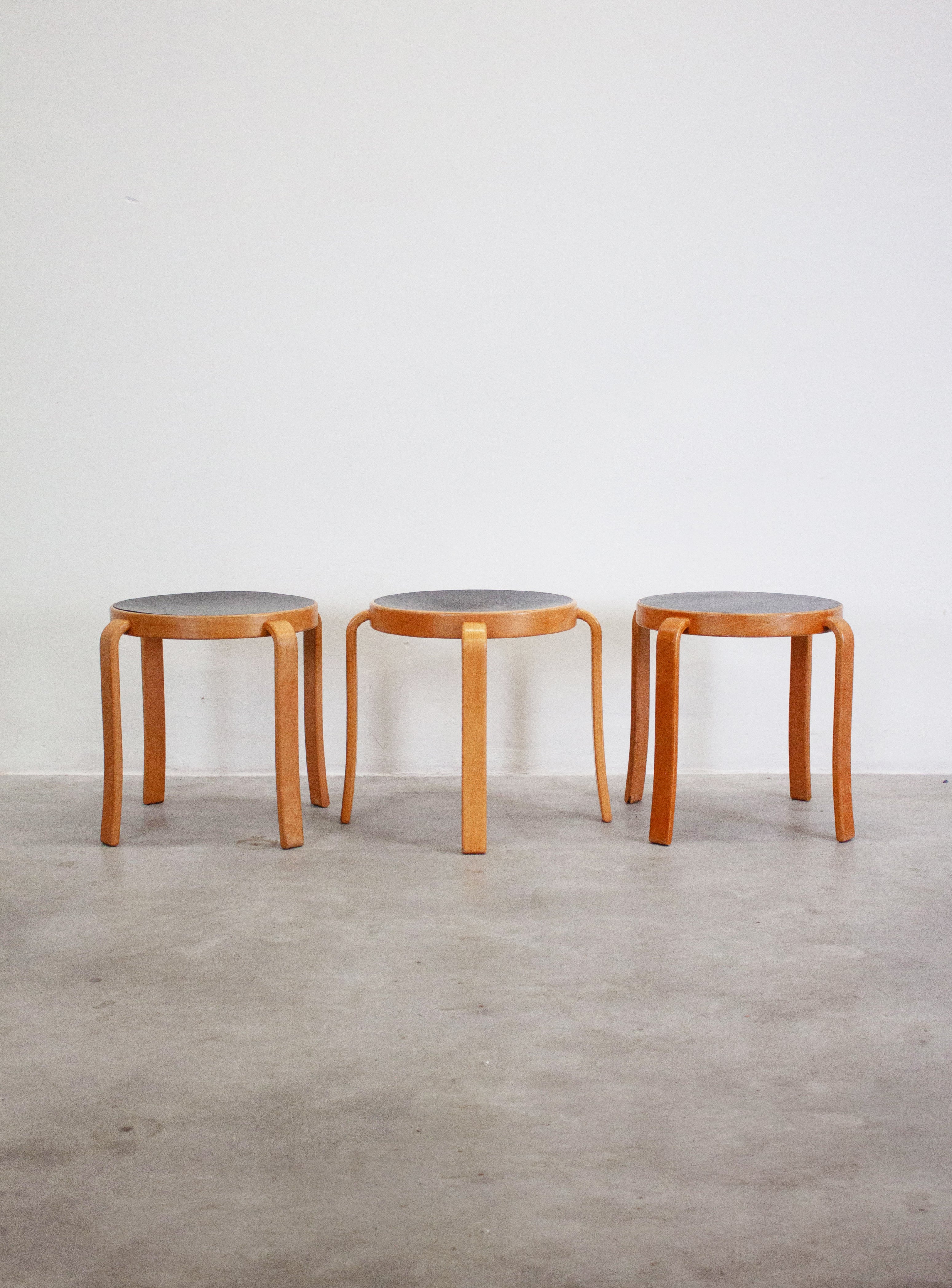 Magnus Olesen Model 8000 Stools by Rud Thygesen & Johnny Sørensen (Black) - Image 2