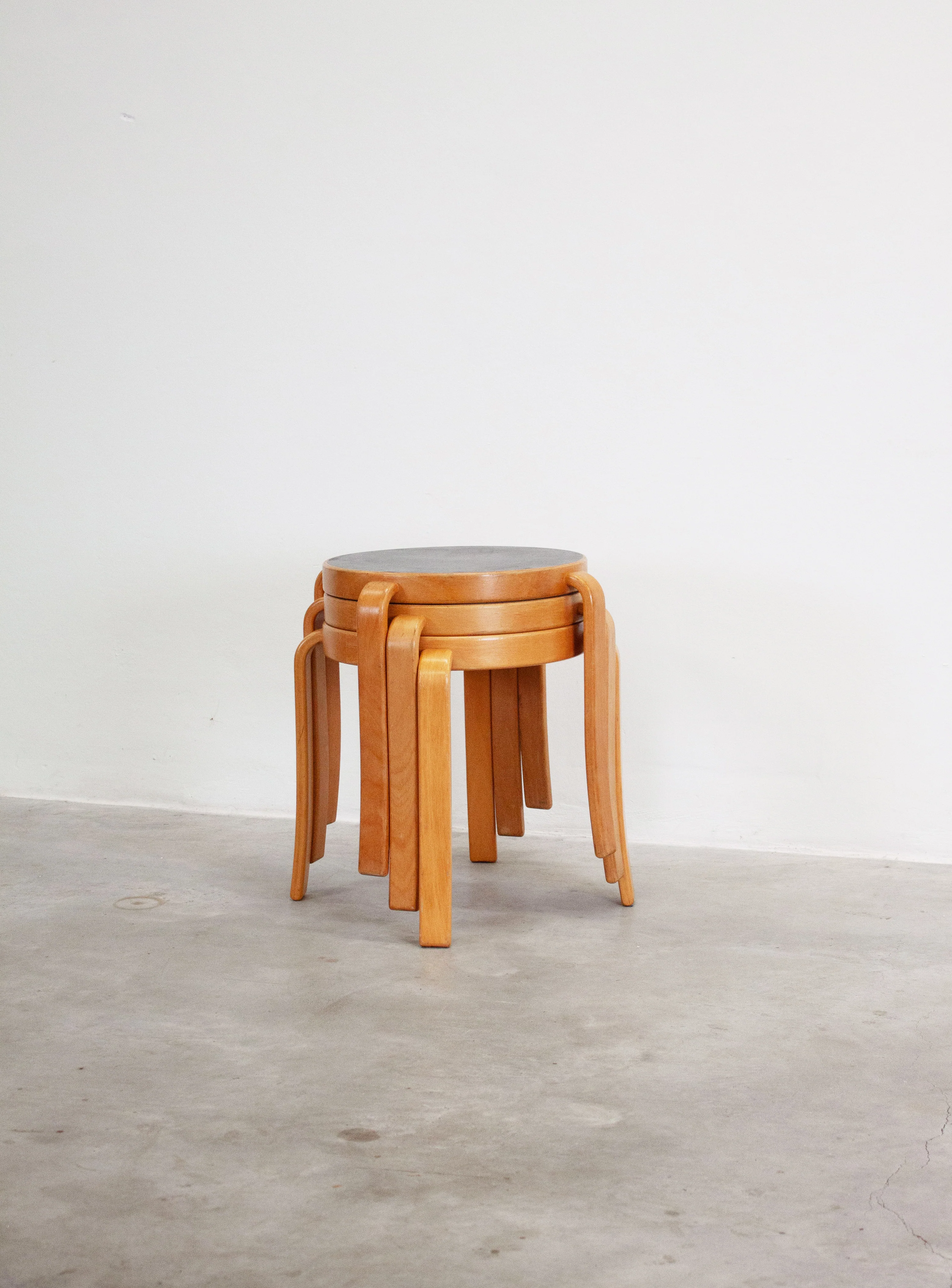 Magnus Olesen Model 8000 Stools by Rud Thygesen & Johnny Sørensen (Black) - Image 3