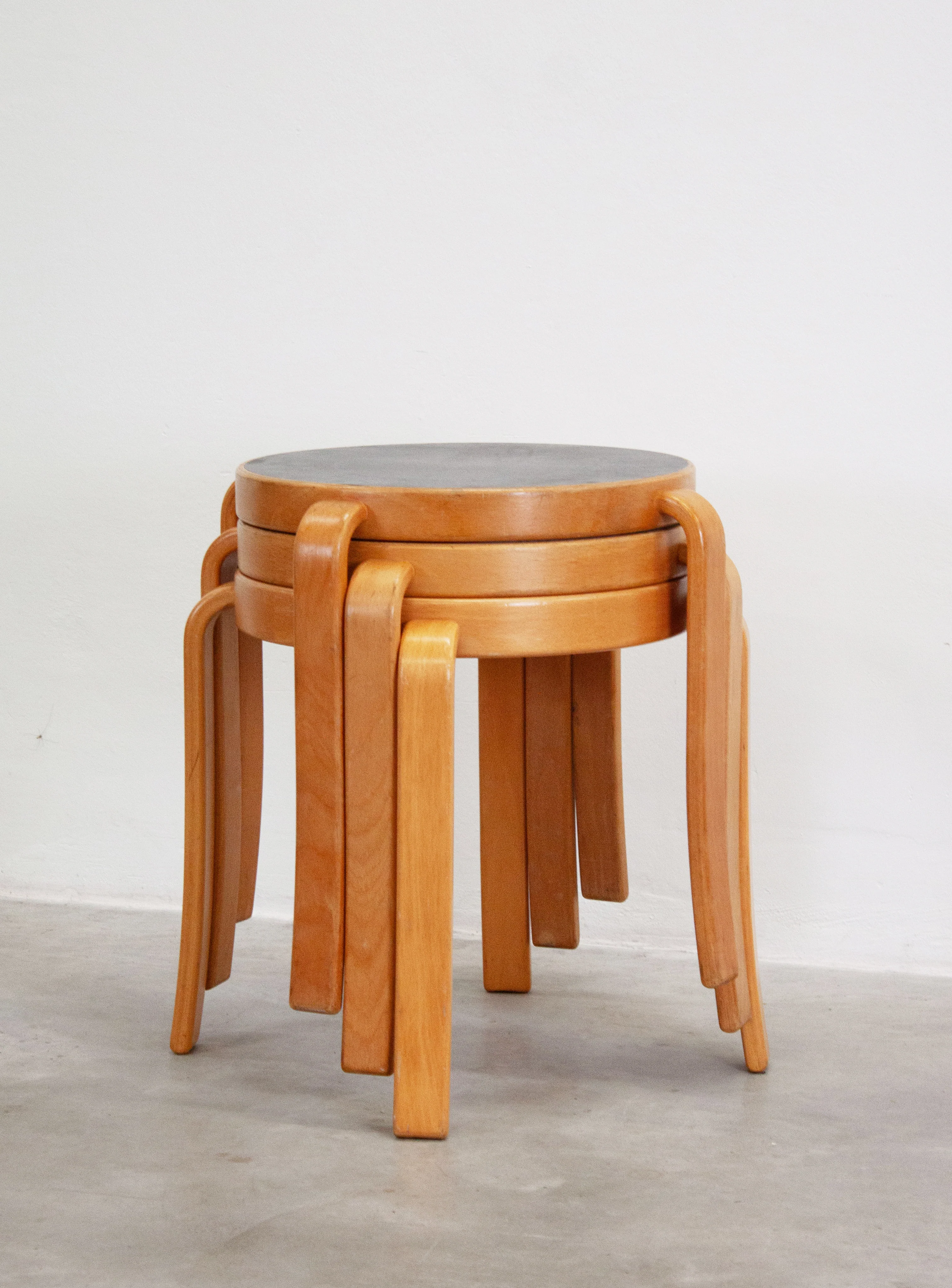 Magnus Olesen Model 8000 Stools by Rud Thygesen & Johnny Sørensen (Black) - Image 5