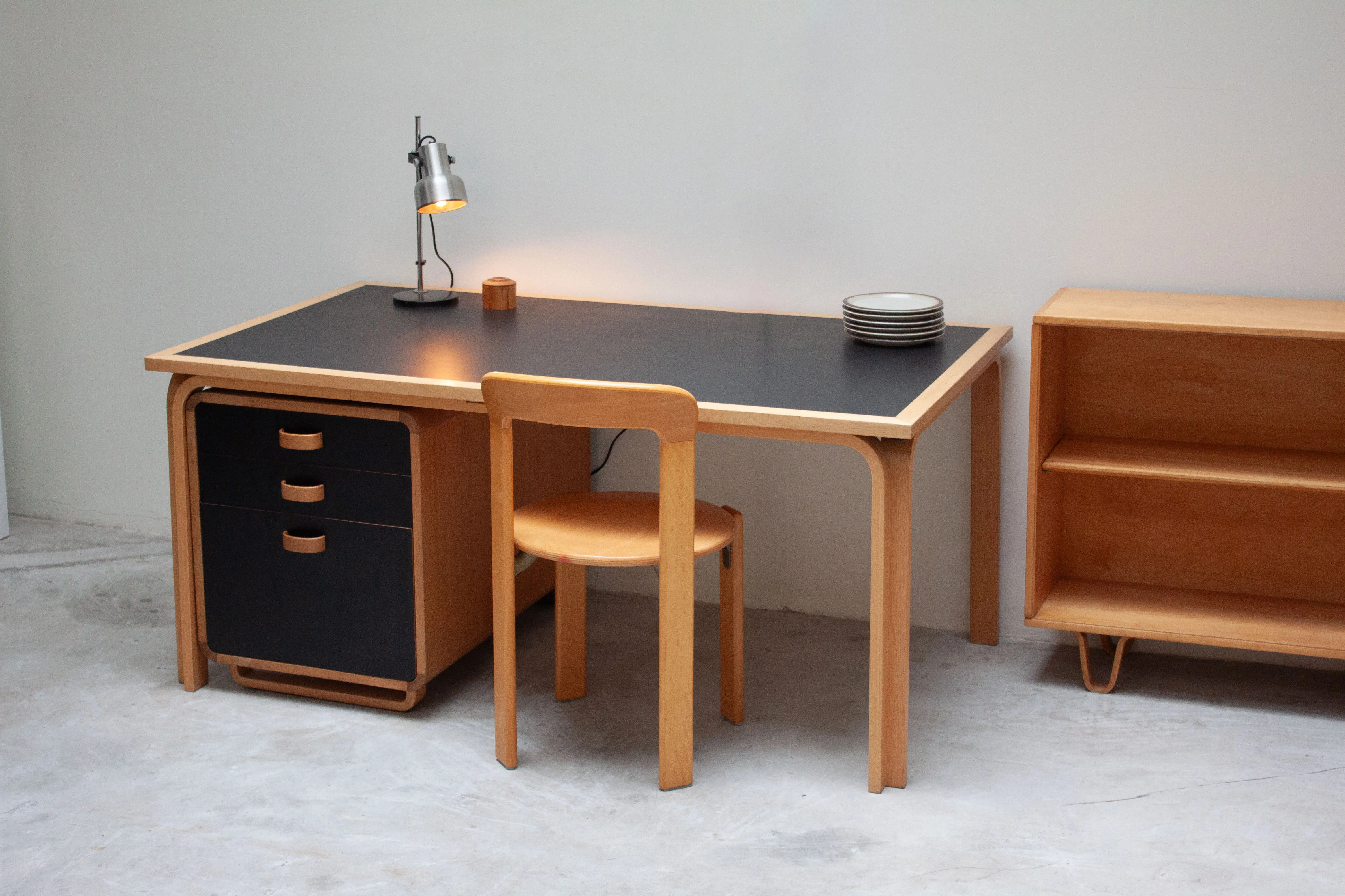 Magnus Olesen Writing Desk by Rud Thygesen & Johnny Sørensen (Black) - Image 13