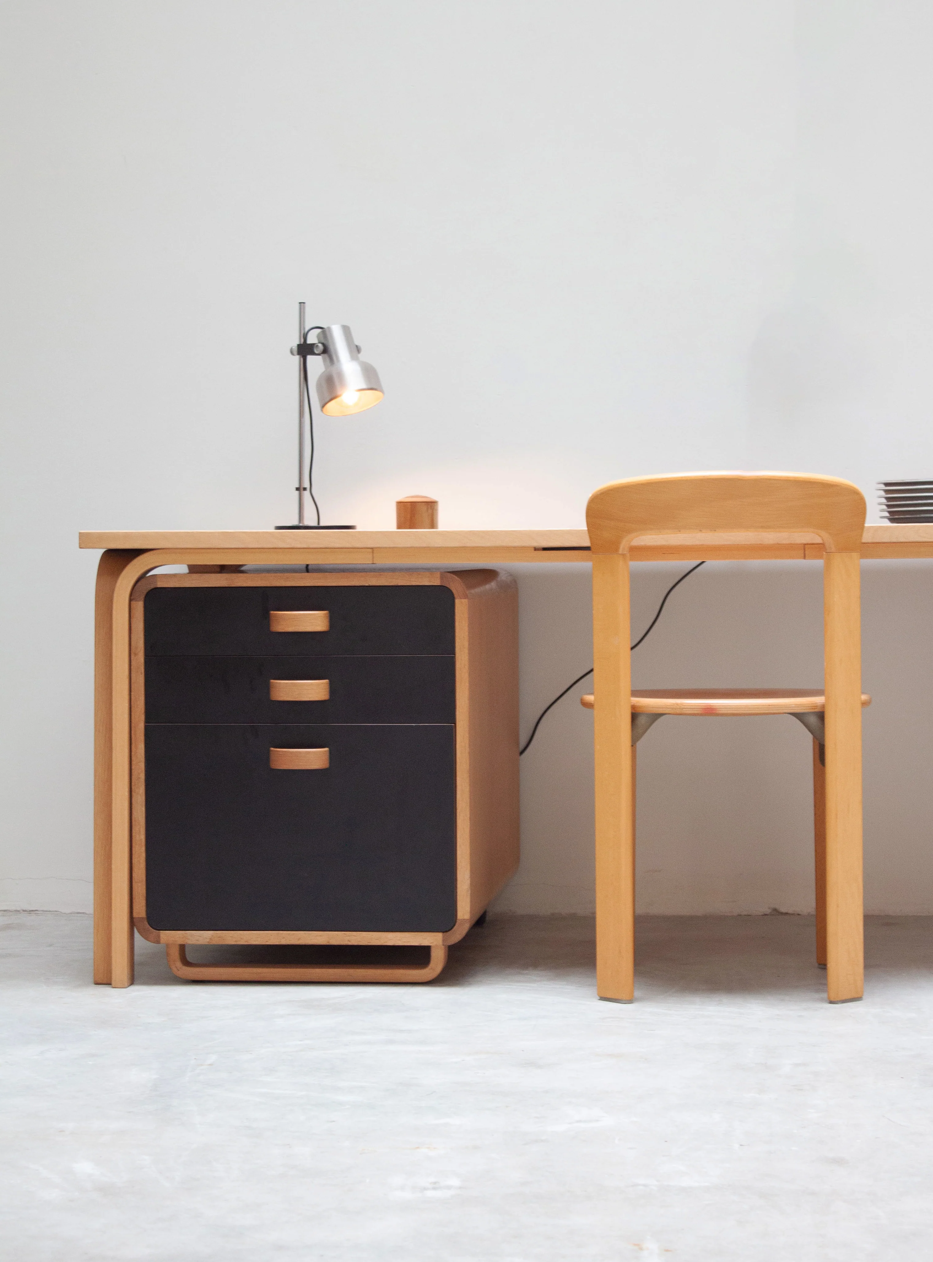 Magnus Olesen Writing Desk by Rud Thygesen & Johnny Sørensen (Black) - Image 14
