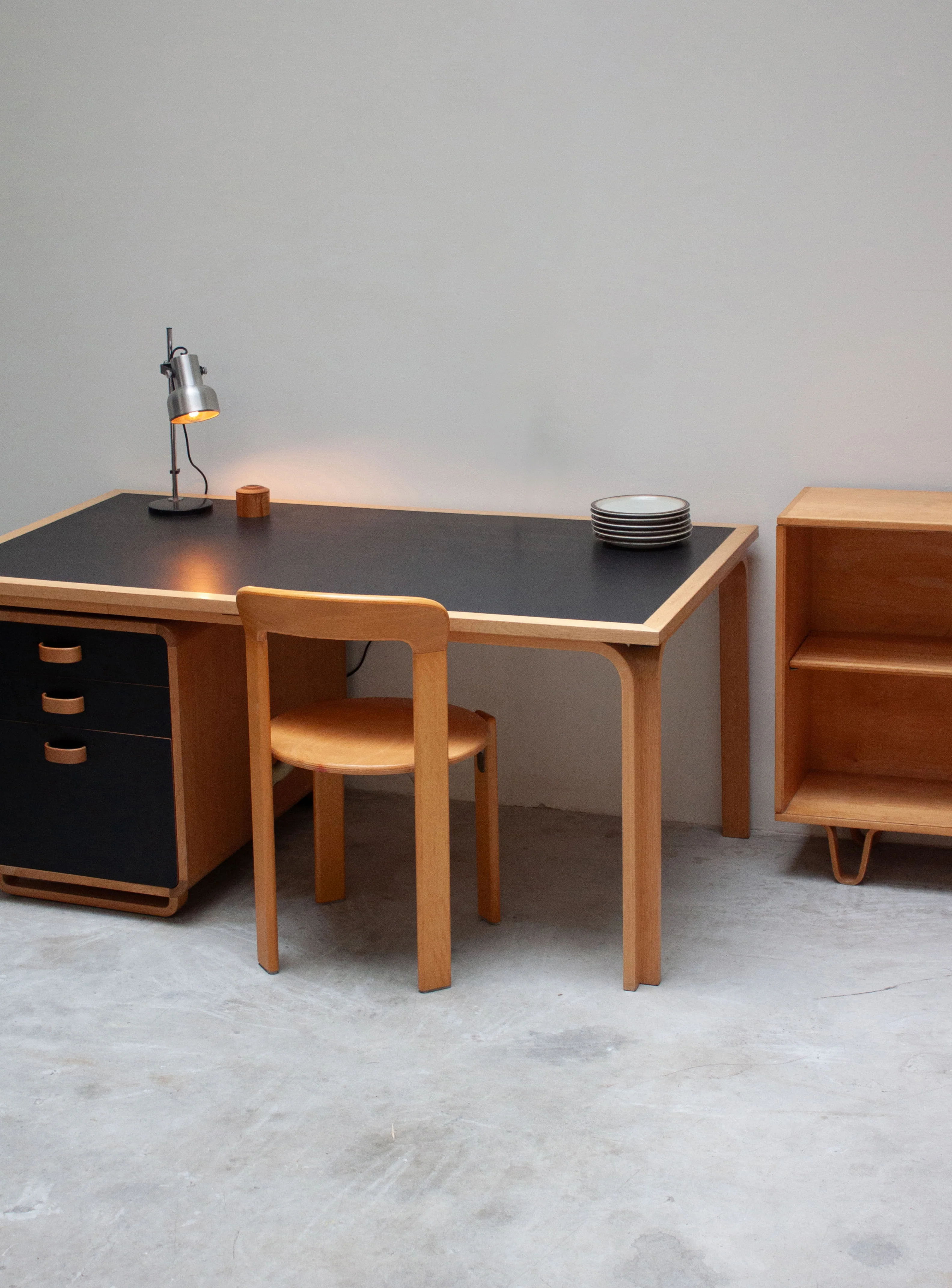 Magnus Olesen Writing Desk by Rud Thygesen & Johnny Sørensen (Black) - Image 15