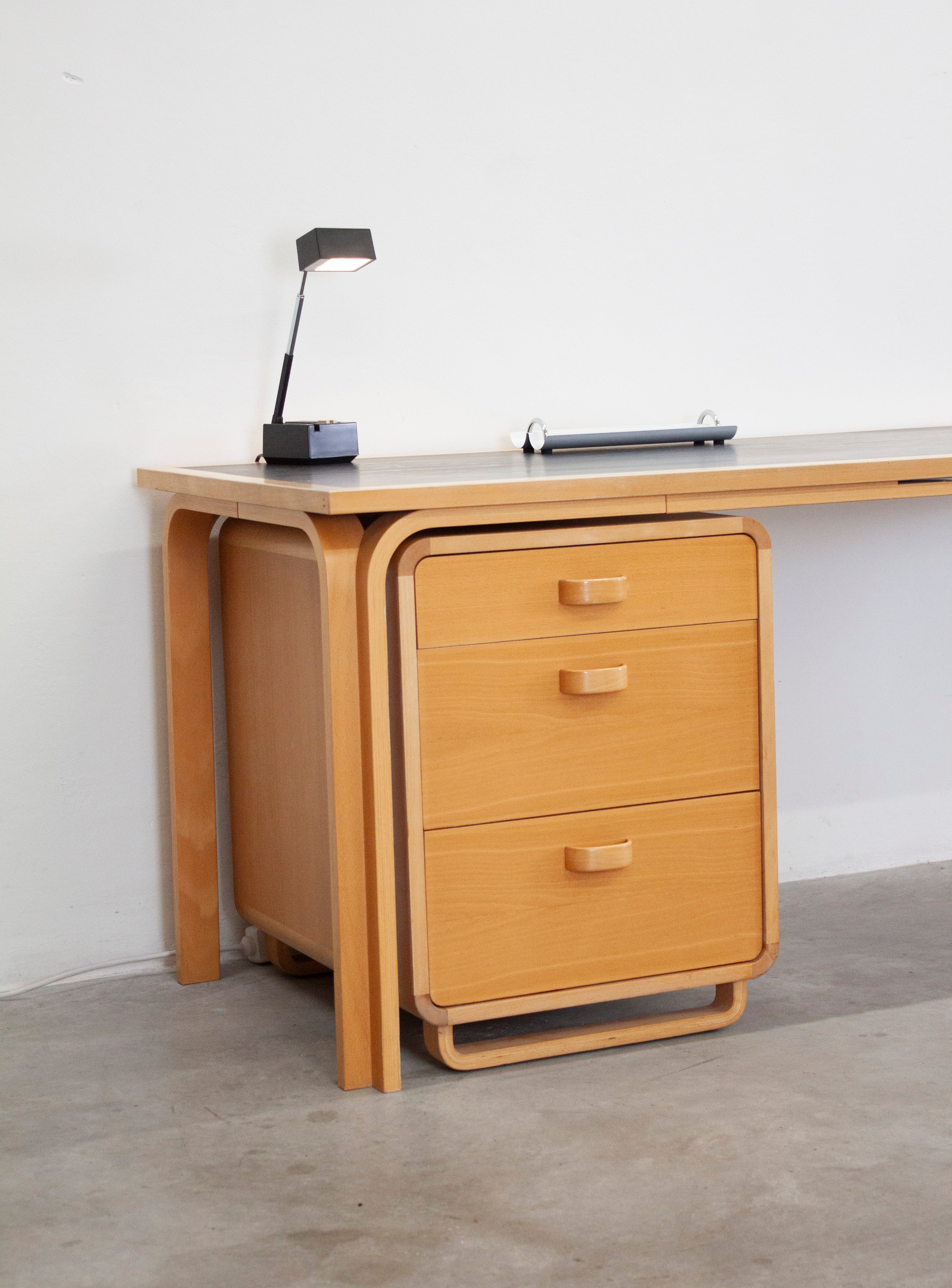 Magnus Olesen Writing Desk by Rud Thygesen & Johnny Sørensen (Black) - Image 10