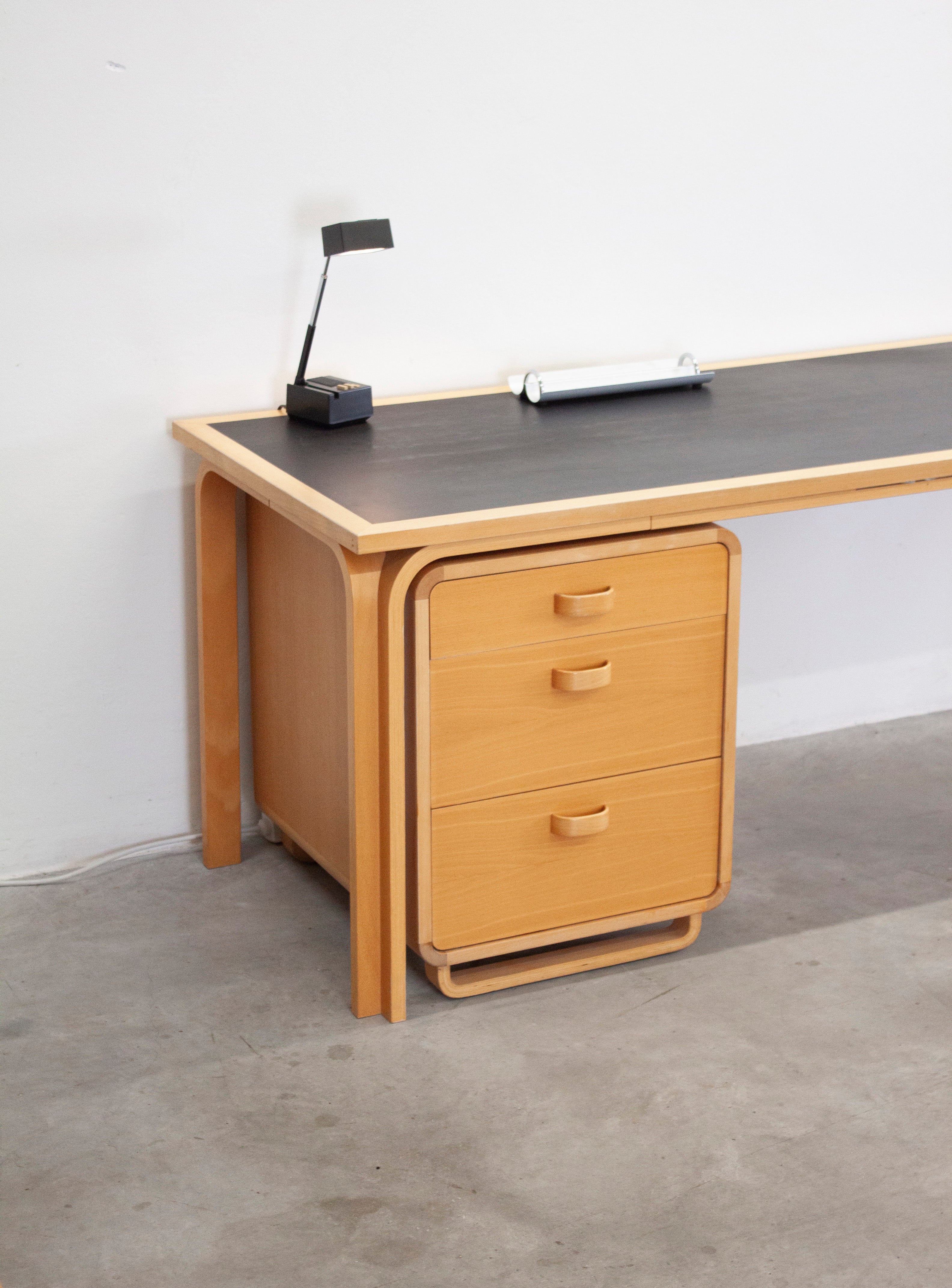 Magnus Olesen Writing Desk by Rud Thygesen & Johnny Sørensen (Black) - Image 11