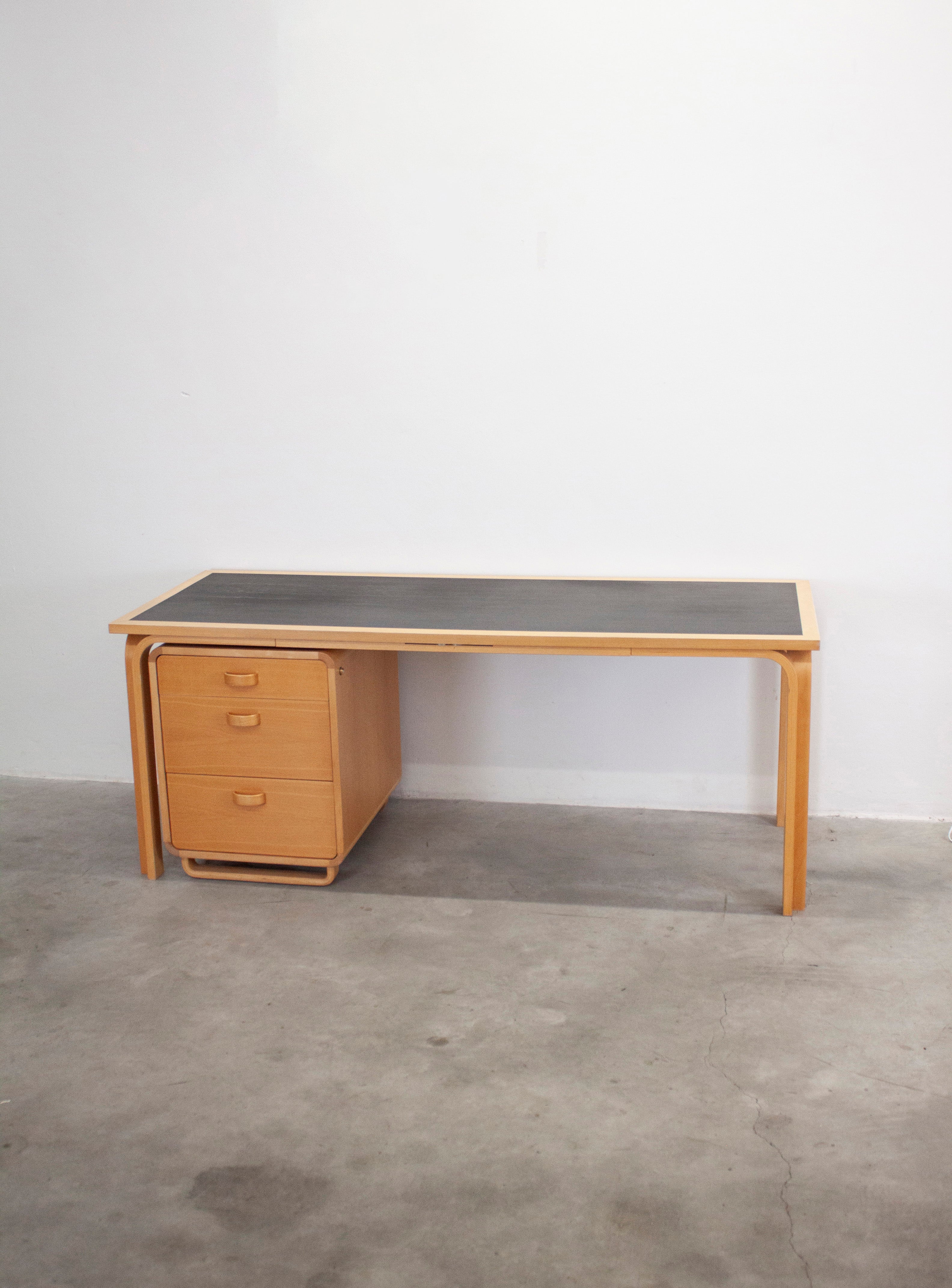 Magnus Olesen Writing Desk by Rud Thygesen & Johnny Sørensen (Black) - Image 12