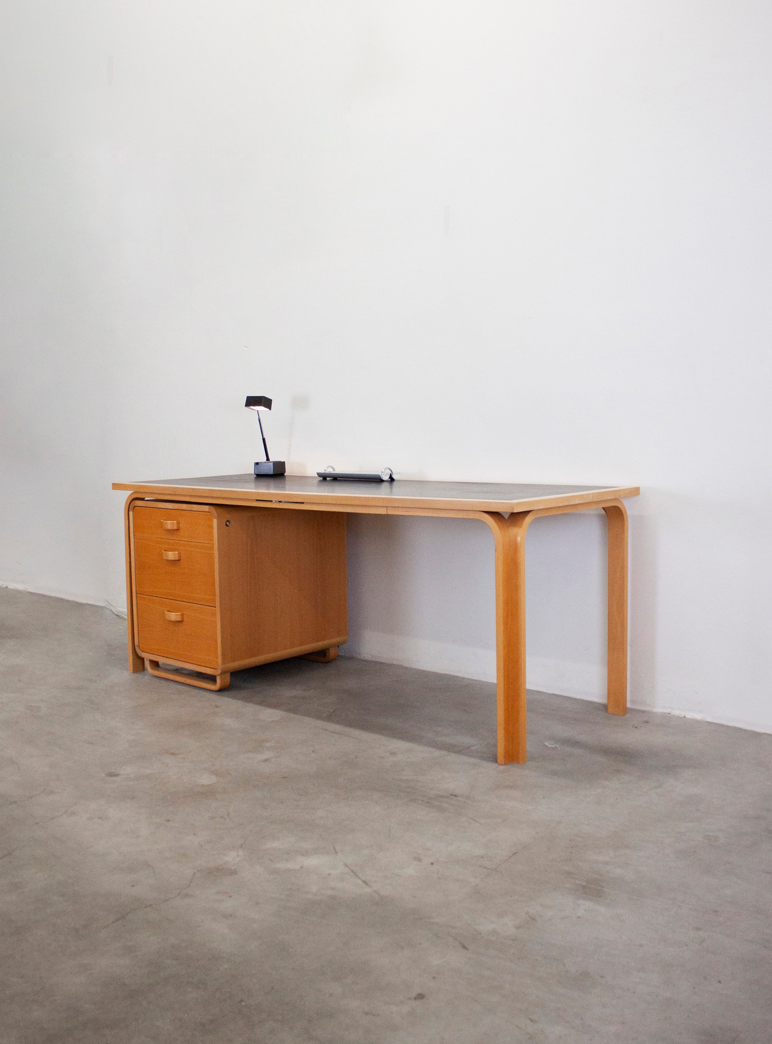 Magnus Olesen Writing Desk by Rud Thygesen & Johnny Sørensen (Black) - Image 7