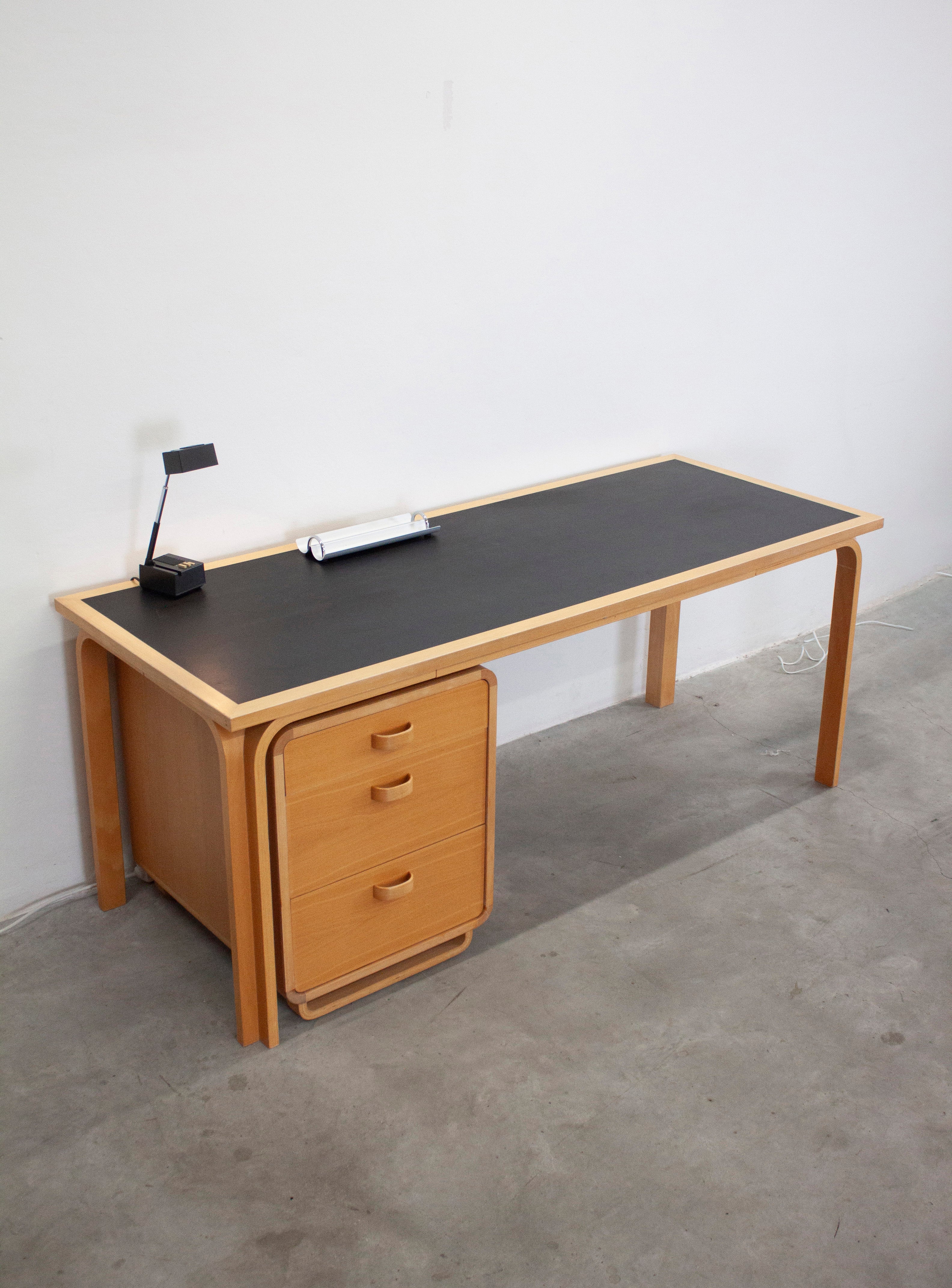 Magnus Olesen Writing Desk by Rud Thygesen & Johnny Sørensen (Black) - Image 8