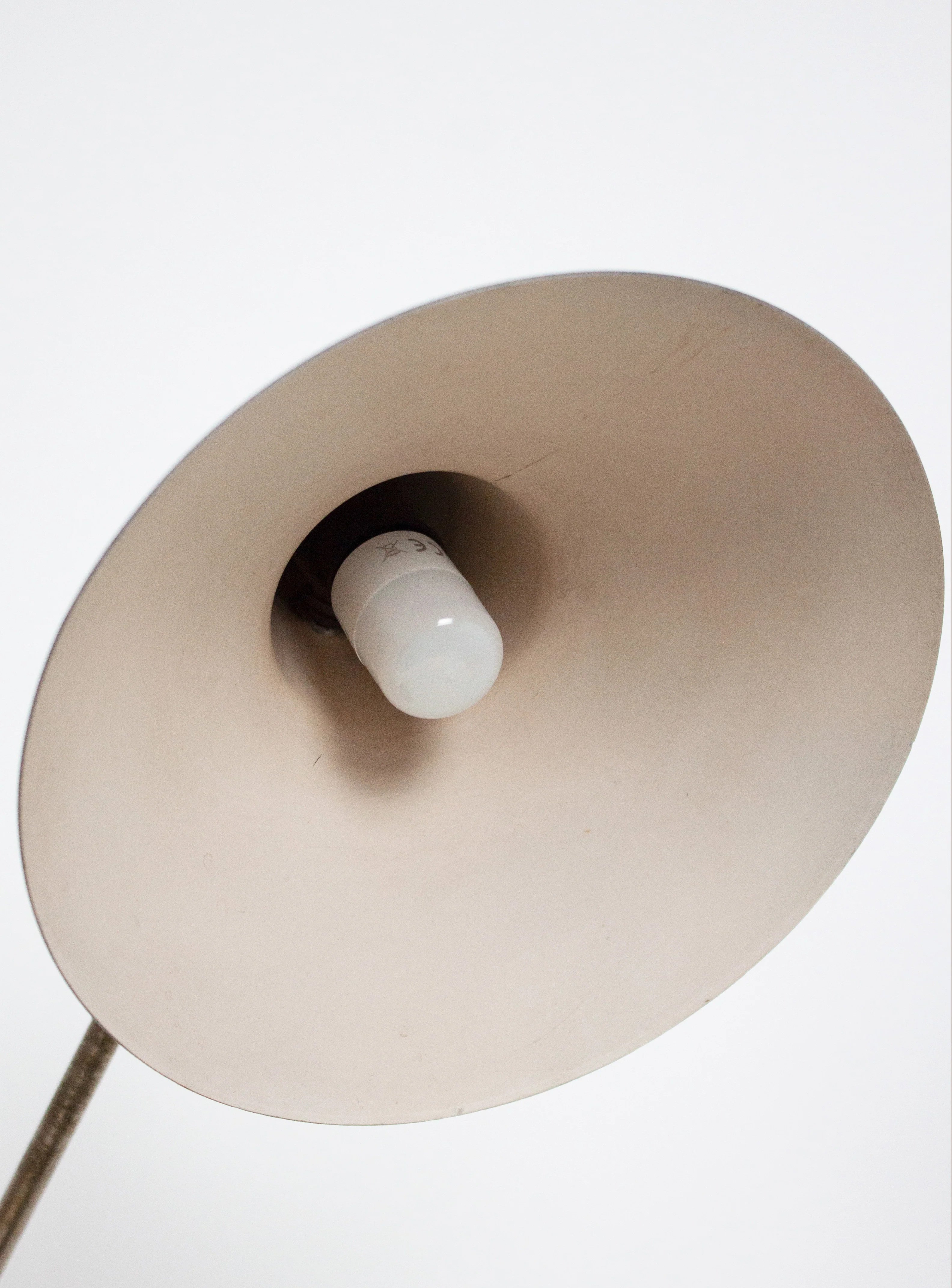 Metal Desk Lamp in style of Stilnovo or Cosack (Grey) - Image 6