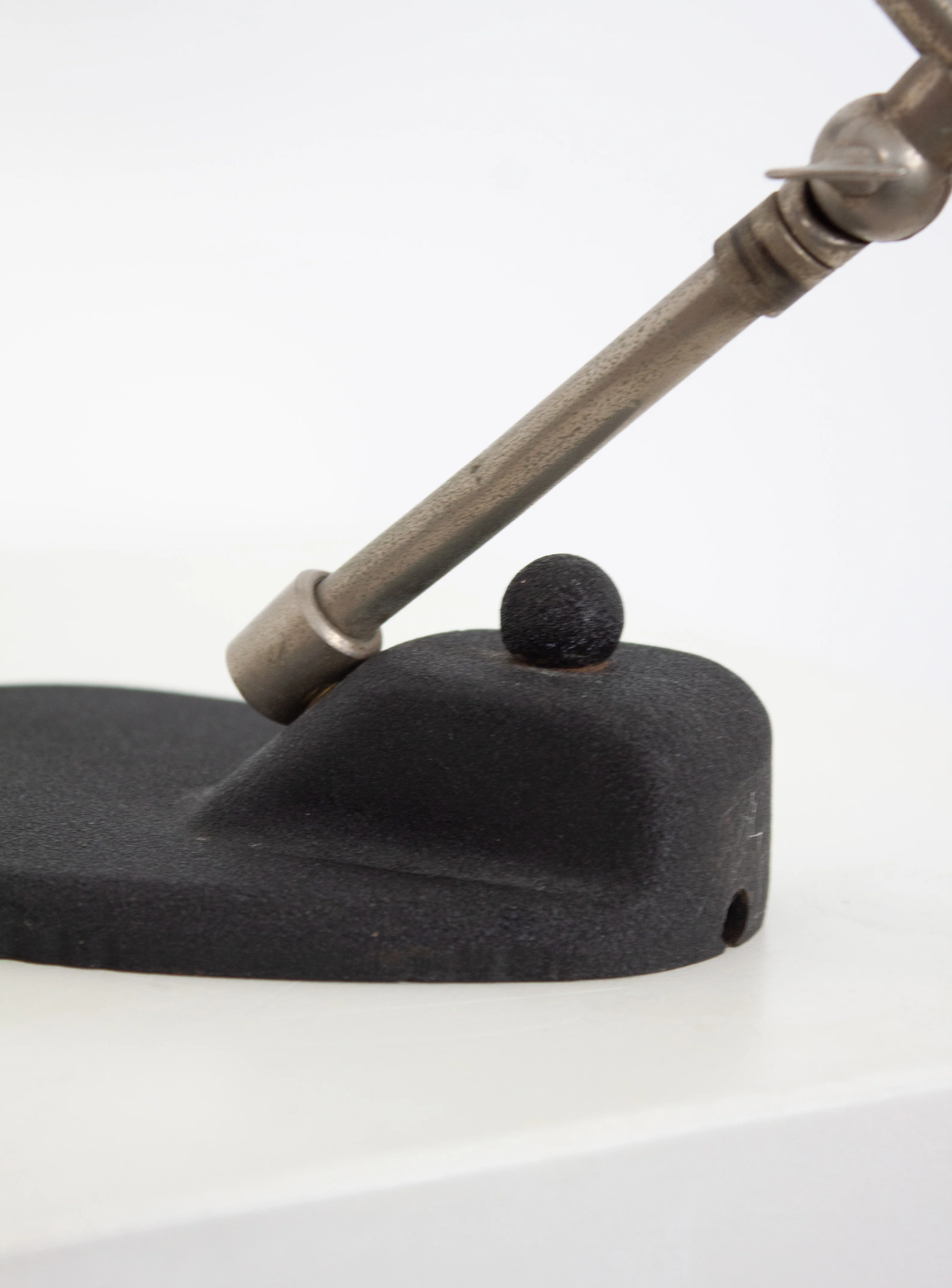 Metal Desk Lamp in style of Stilnovo or Cosack (Grey) - Image 9