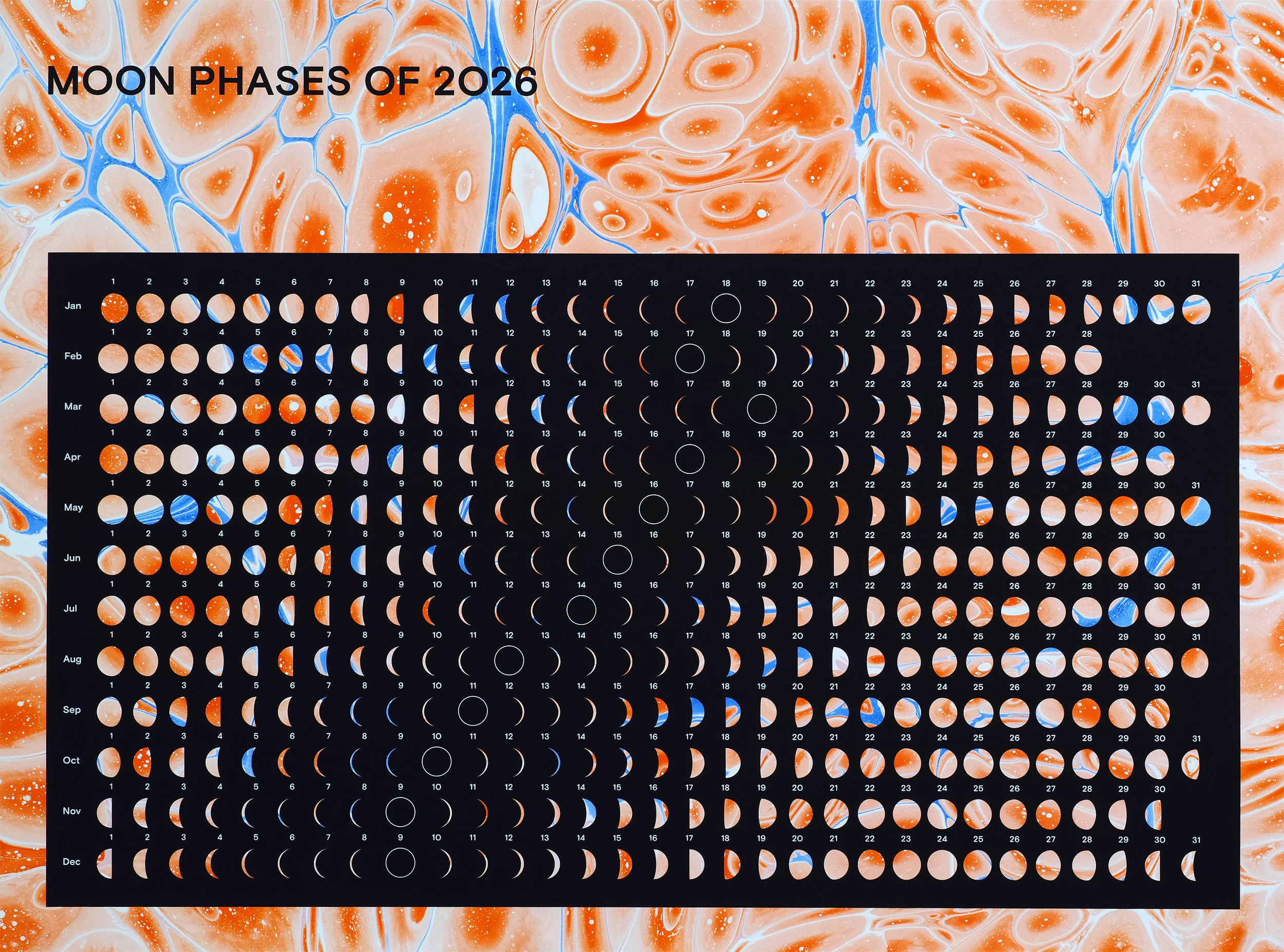 Moon Phases of 2026 by Maayan Elyakim - Image 7