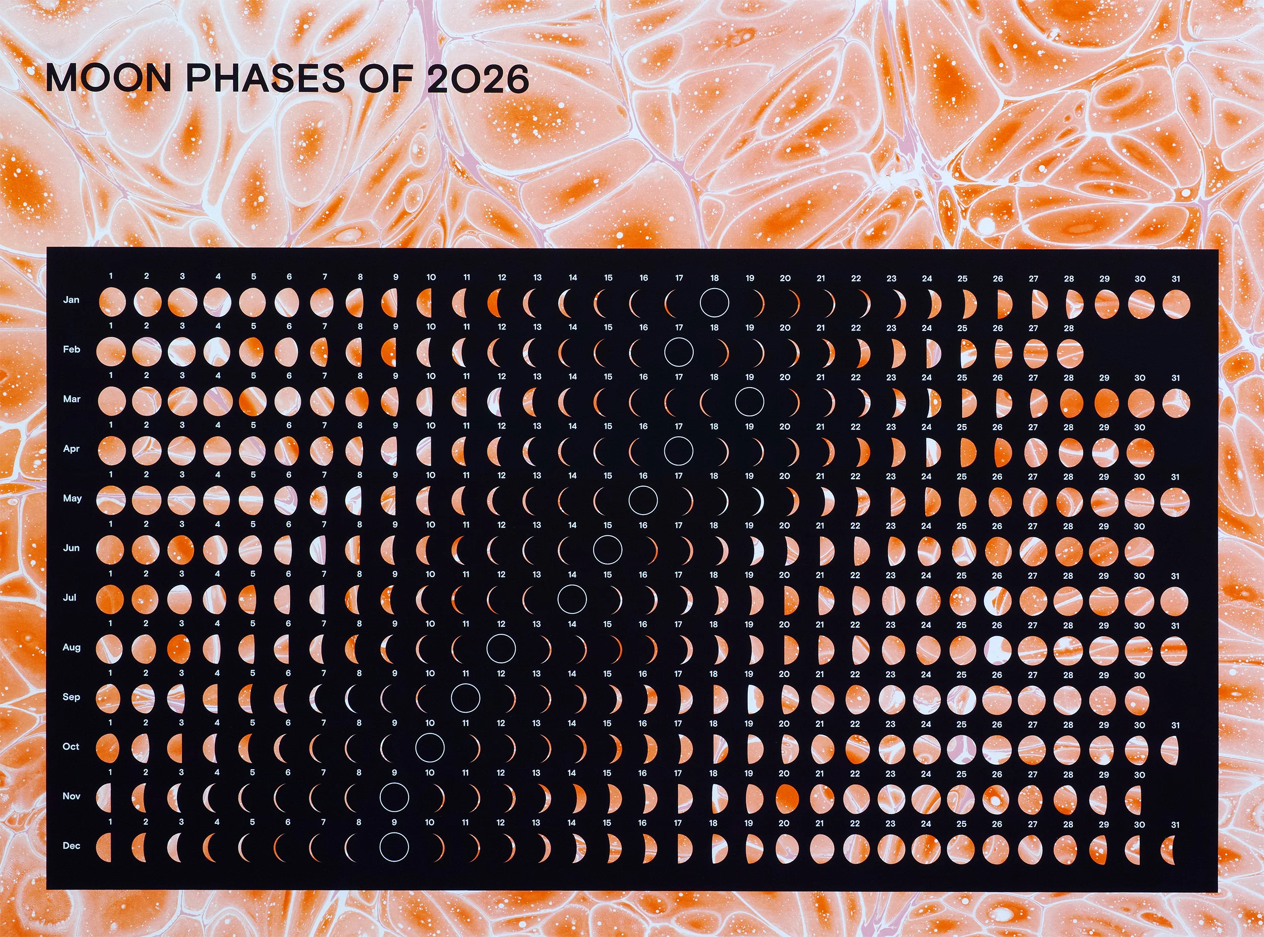 Moon Phases of 2026 by Maayan Elyakim - Image 9