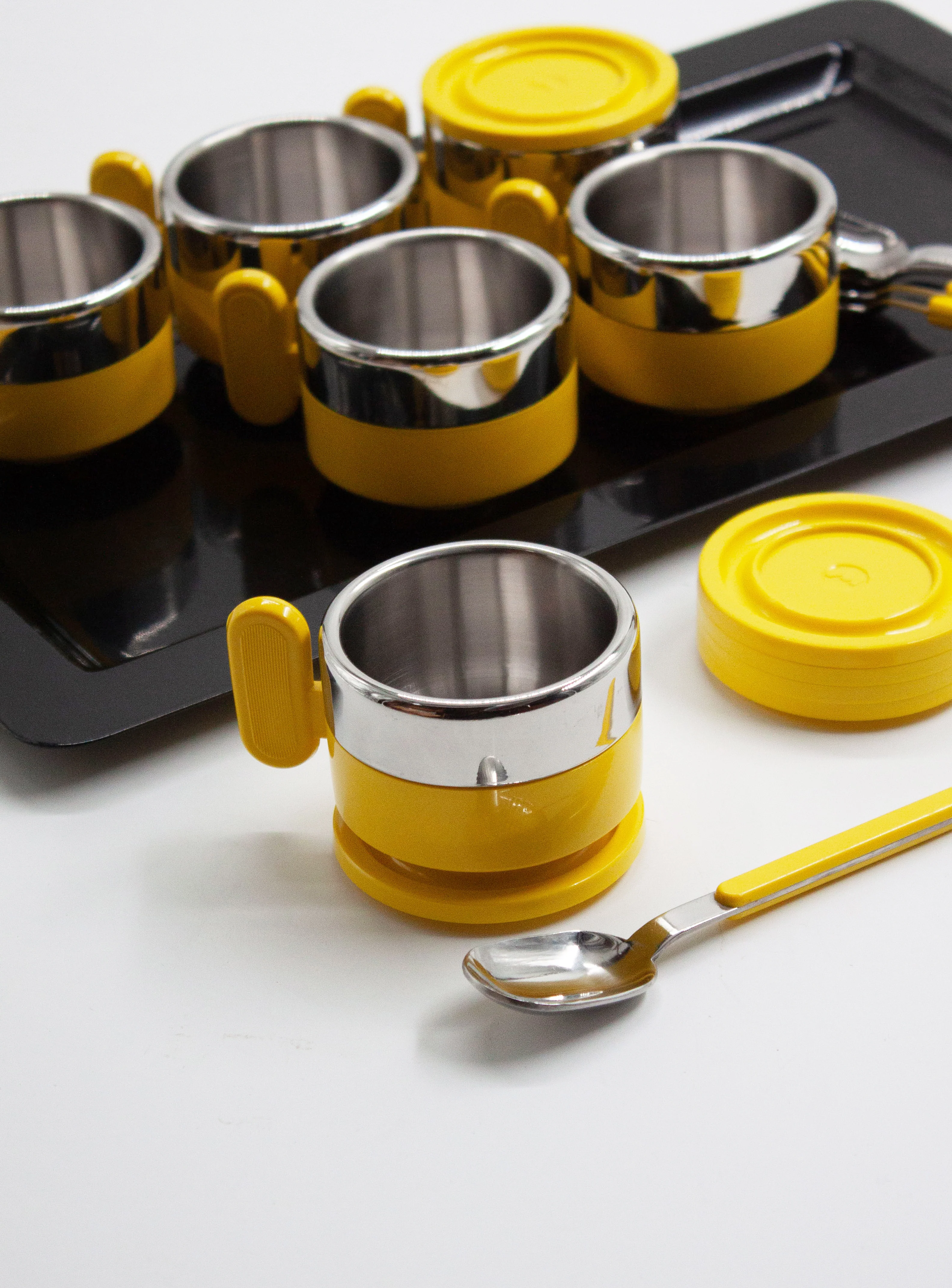 Morinox Italy Stainless Steel Espresso Set (Yellow) - Image 16