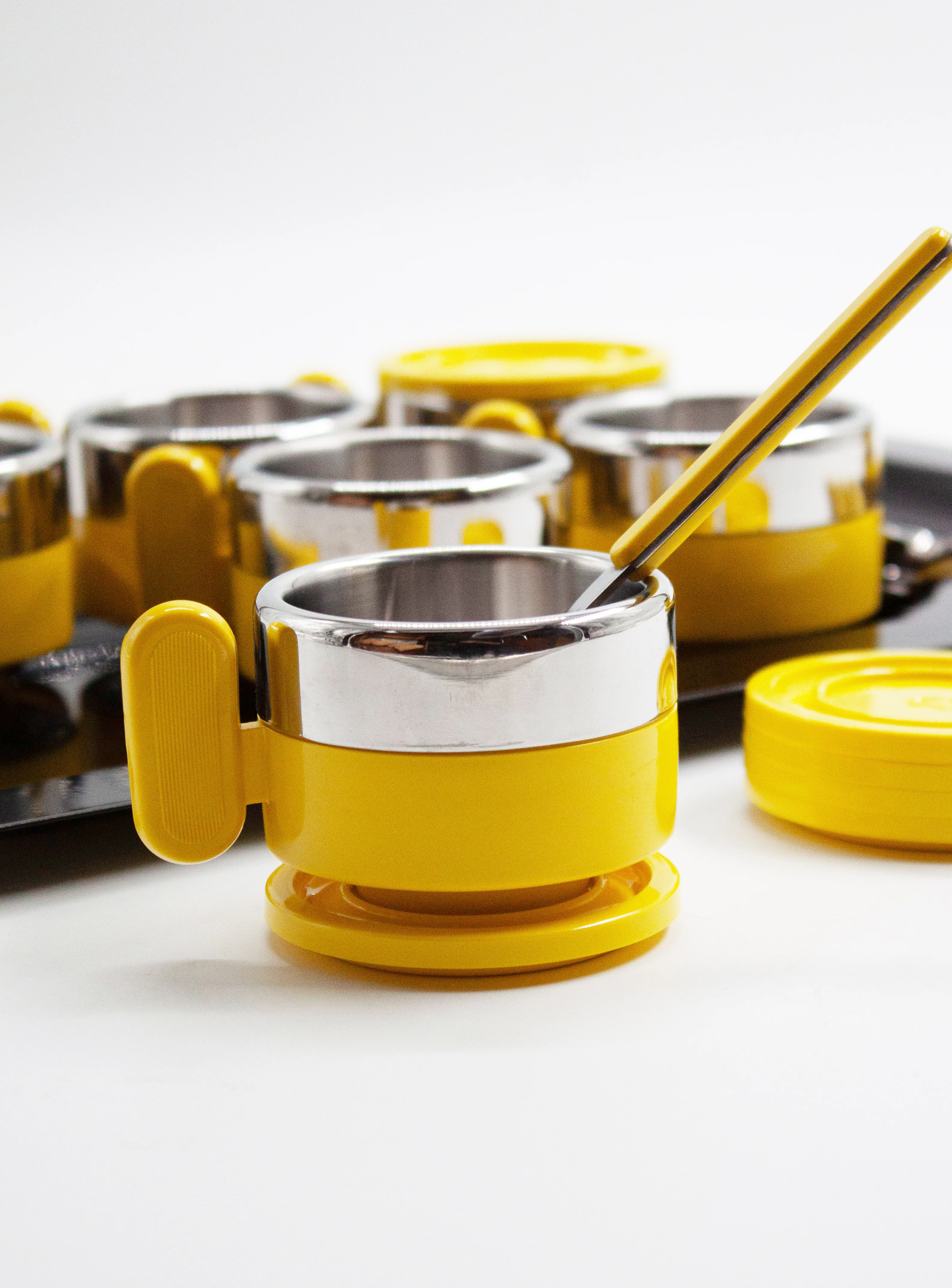 Morinox Italy Stainless Steel Espresso Set (Yellow) - Image 17