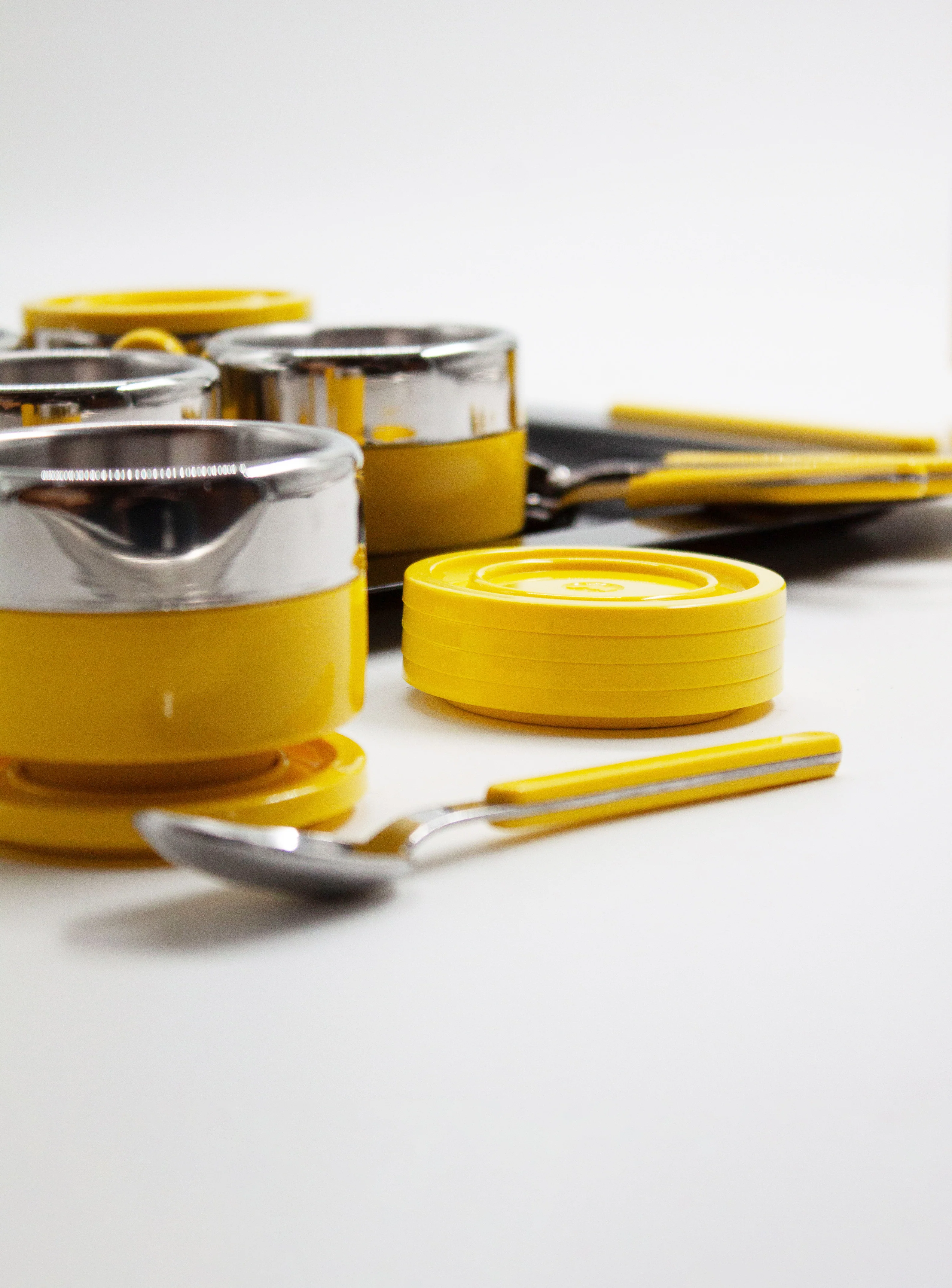 Morinox Italy Stainless Steel Espresso Set (Yellow) - Image 19