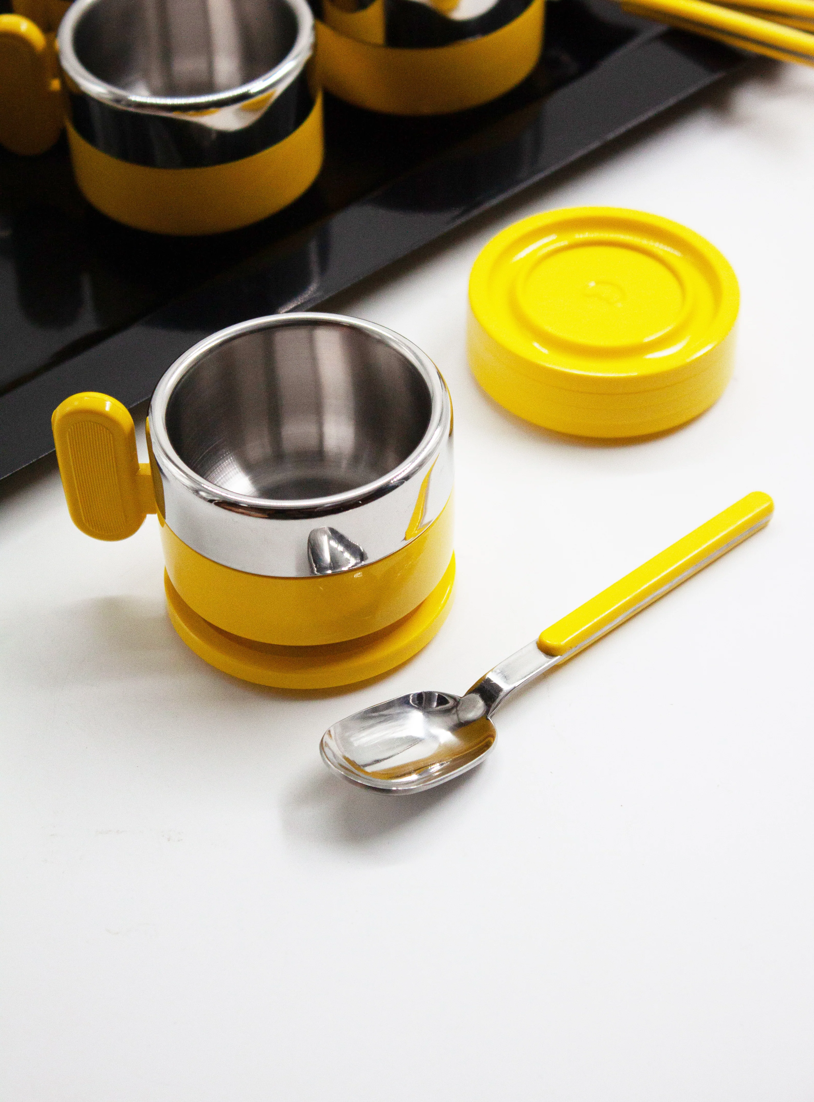 Morinox Italy Stainless Steel Espresso Set (Yellow) - Image 24