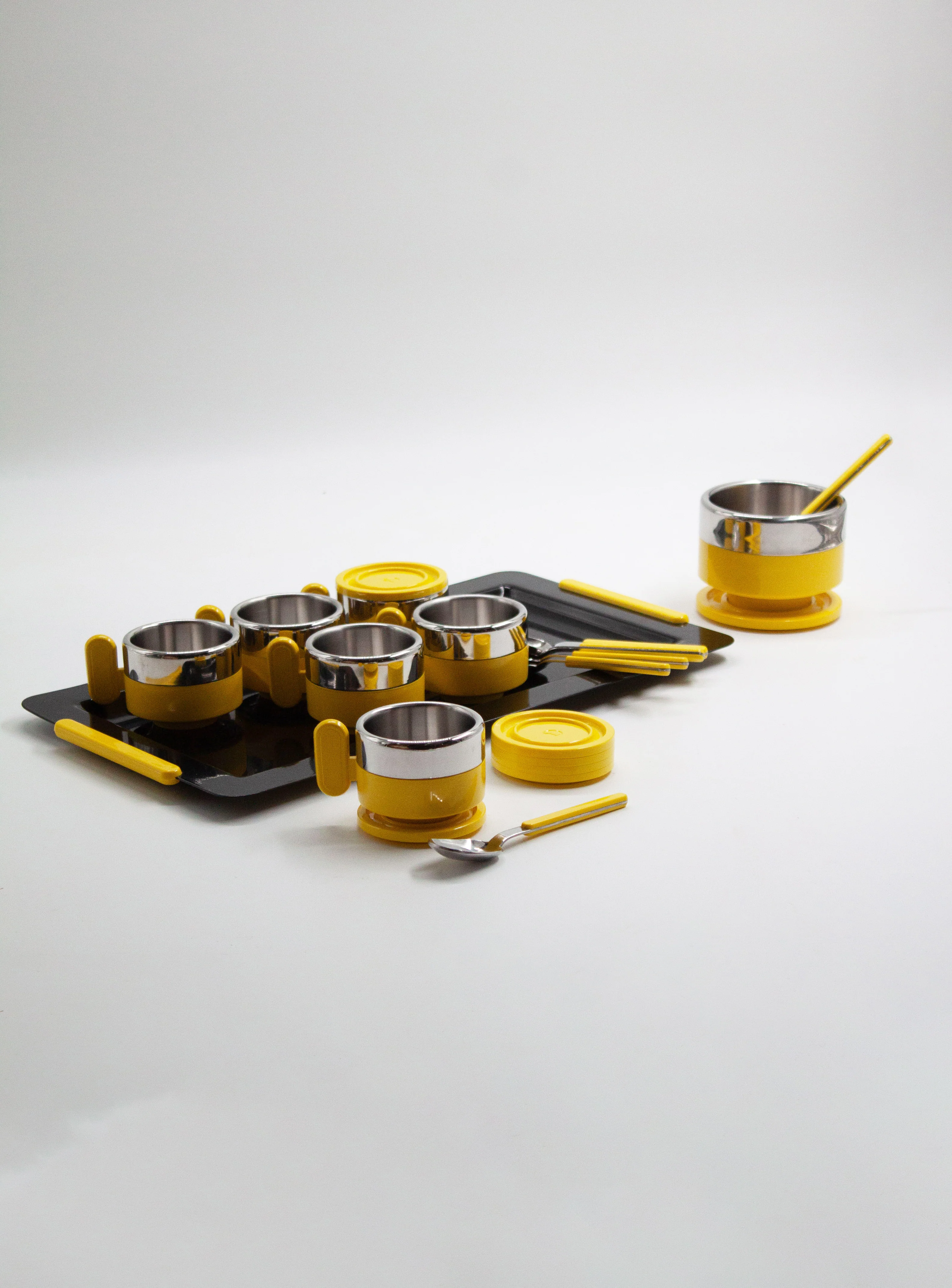 Morinox Italy Stainless Steel Espresso Set (Yellow) - Image 7