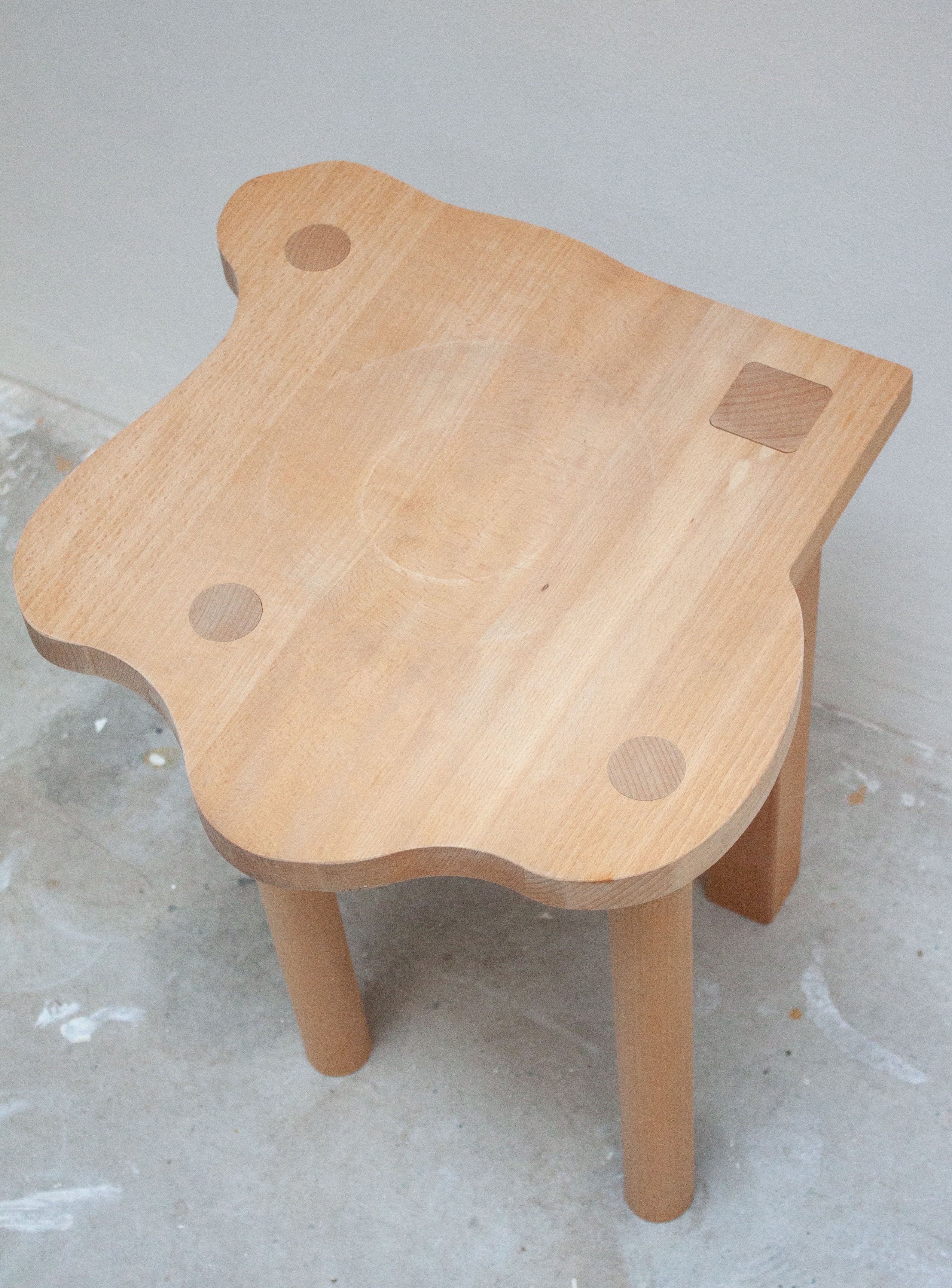 Oak Stool by E.R.A. Herbst - Image 15