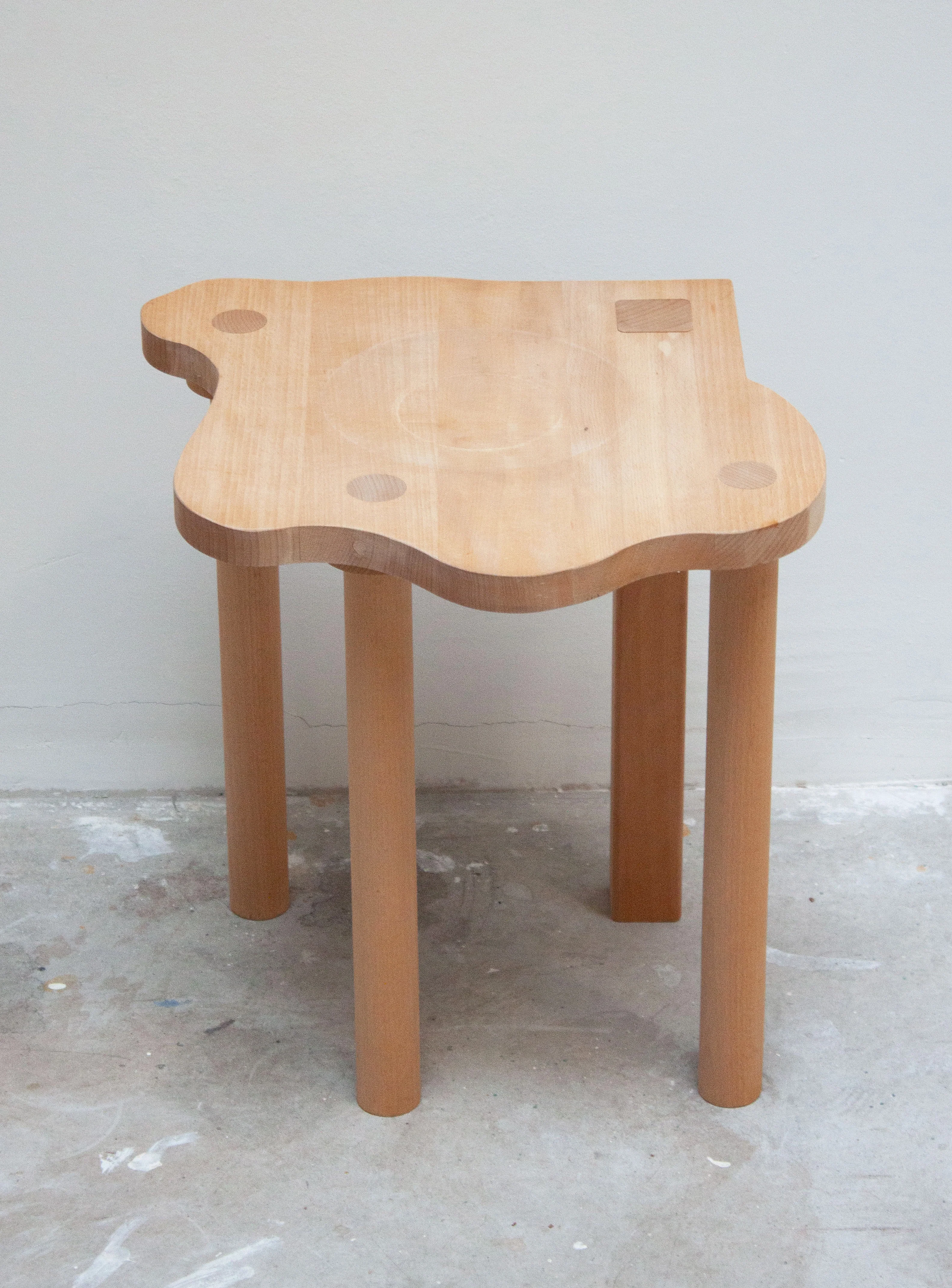 Oak Stool by E.R.A. Herbst - Image 3