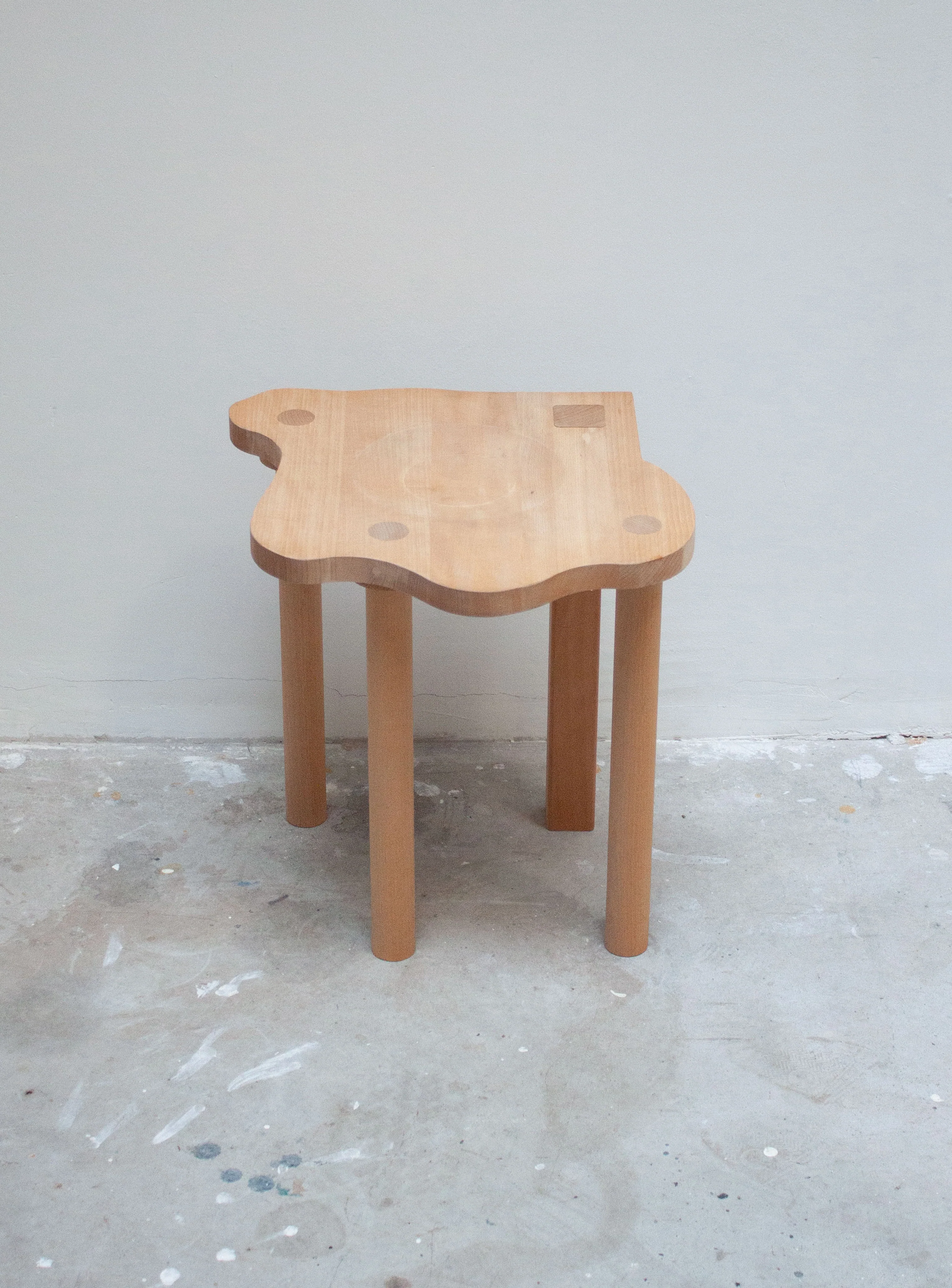 Oak Stool by E.R.A. Herbst - Image 4