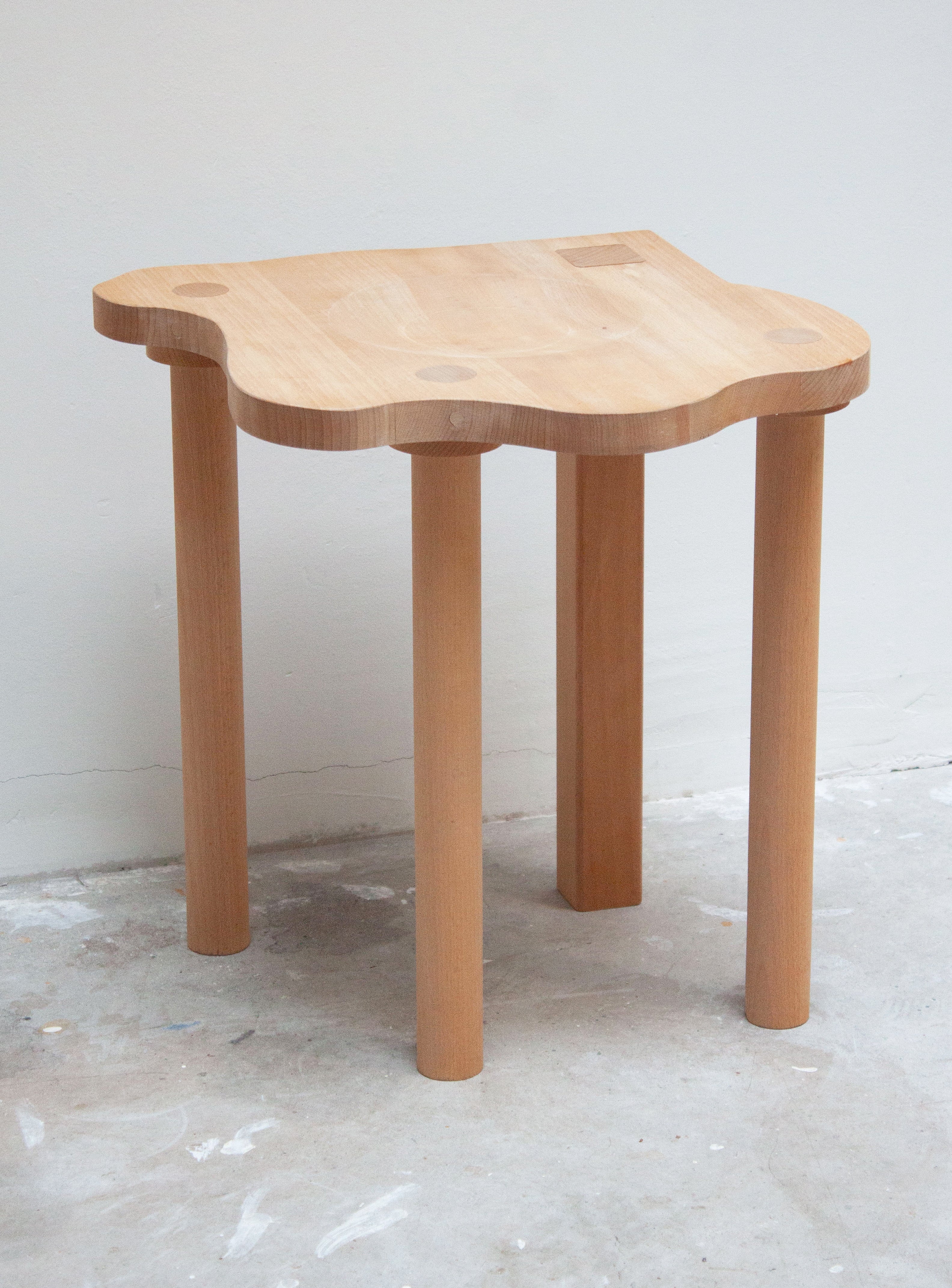 Oak Stool by E.R.A. Herbst - Image 5