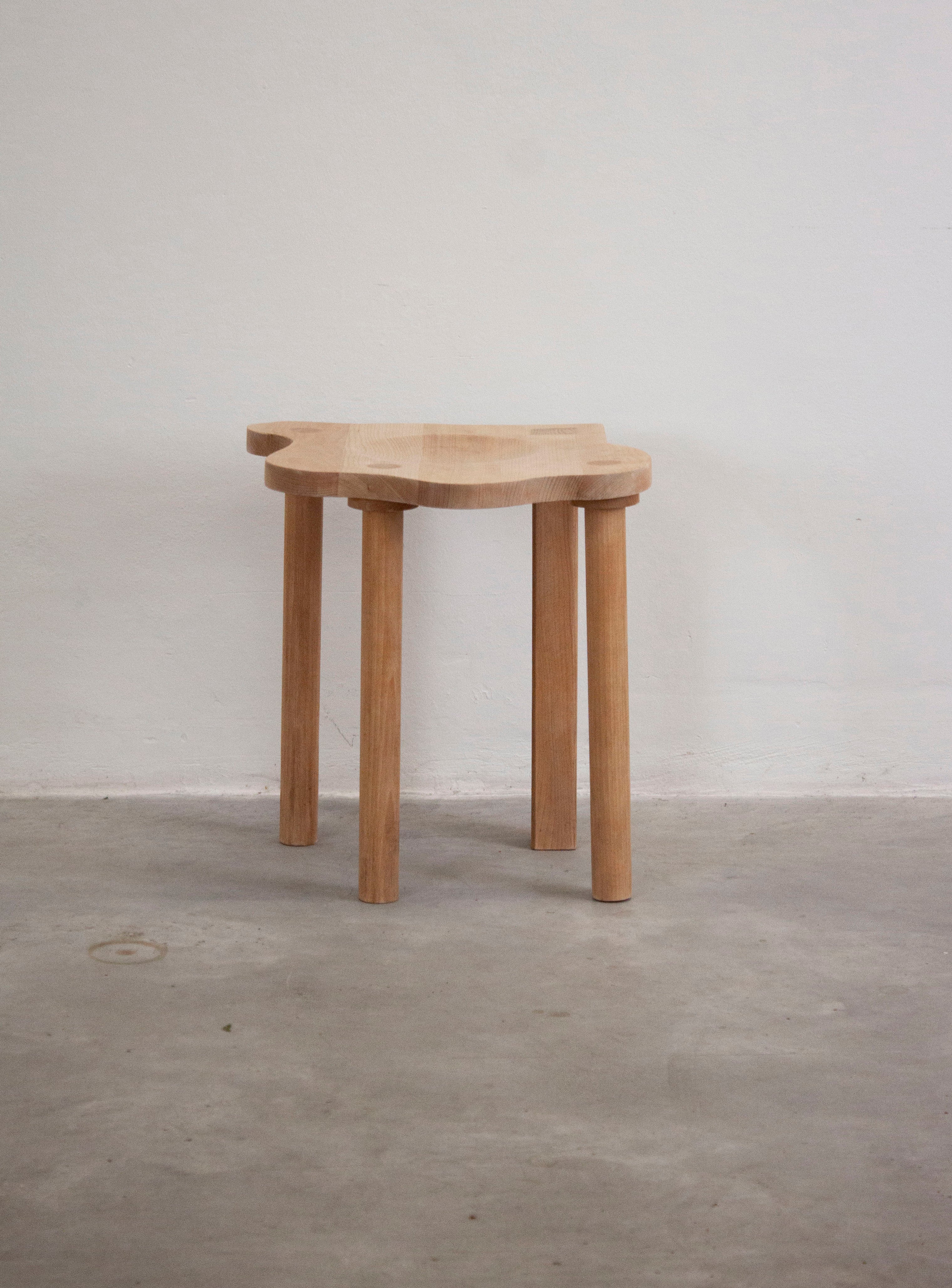Oak Stool by E.R.A. Herbst - Image 2
