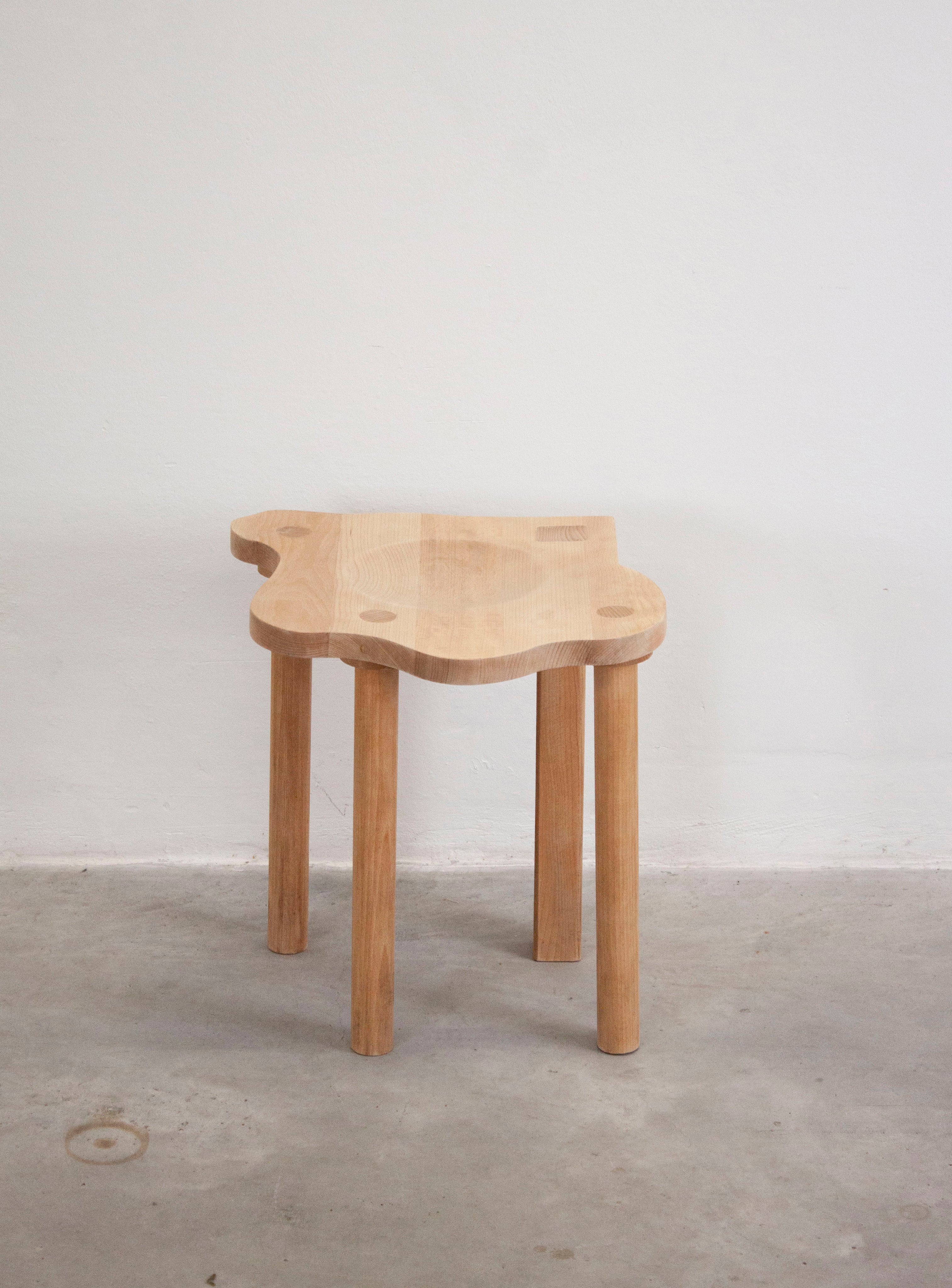 Oak Stool by E.R.A. Herbst - Image 5