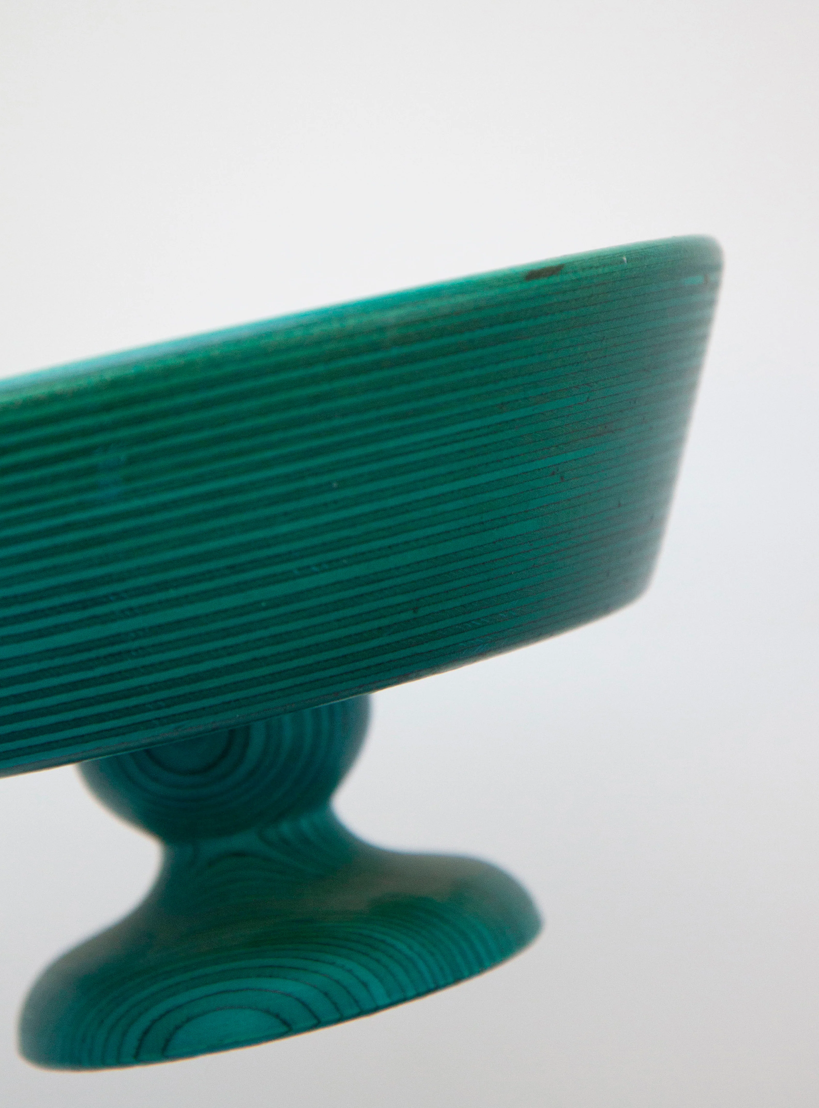 Paavo Asikainen Wooden Bowl (Turquoise) - Image 10