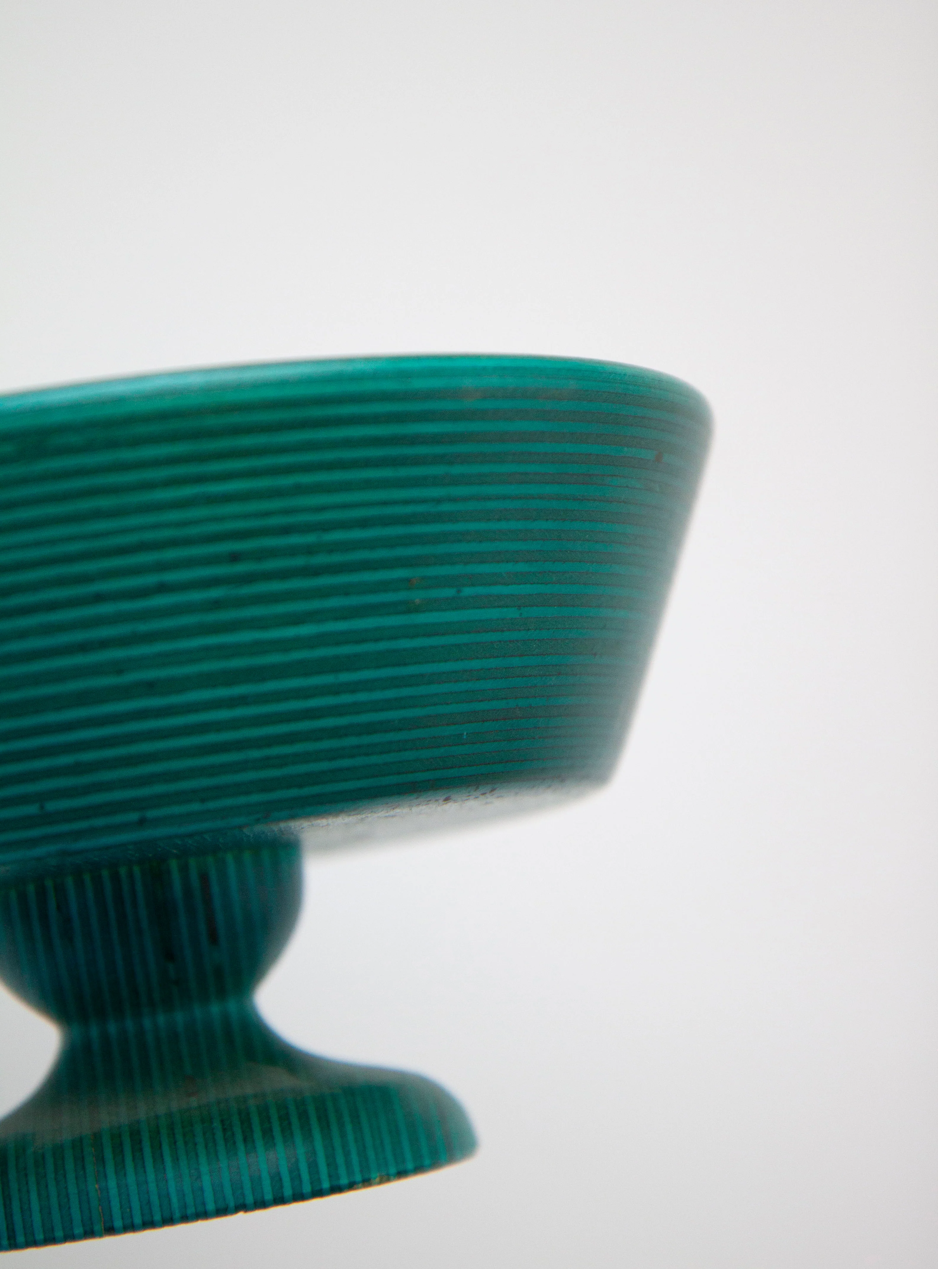Paavo Asikainen Wooden Bowl (Turquoise) - Image 7