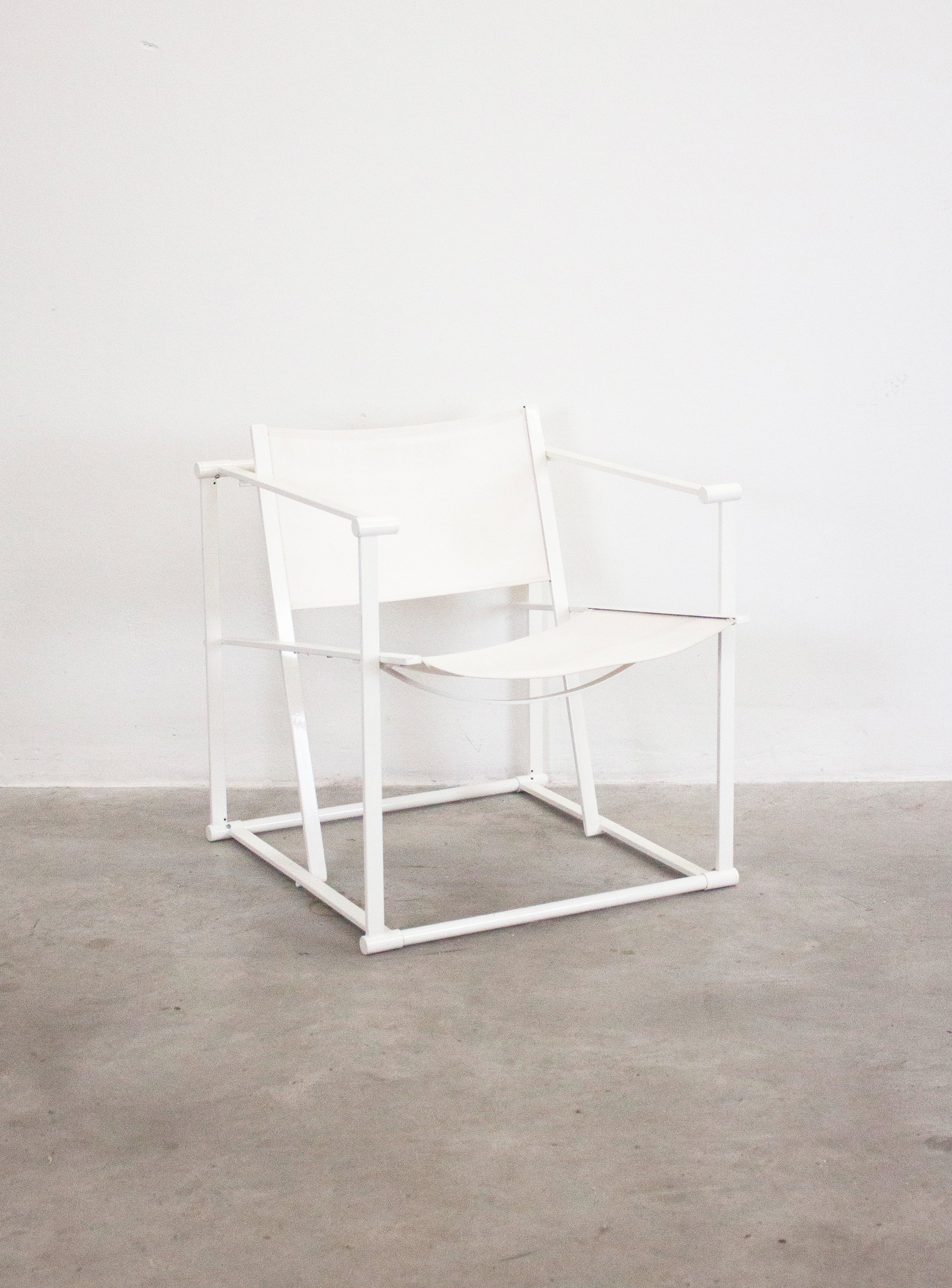 Pastoe FM60 Lounge Chair by Radboud van Beekum (White) - Image 2