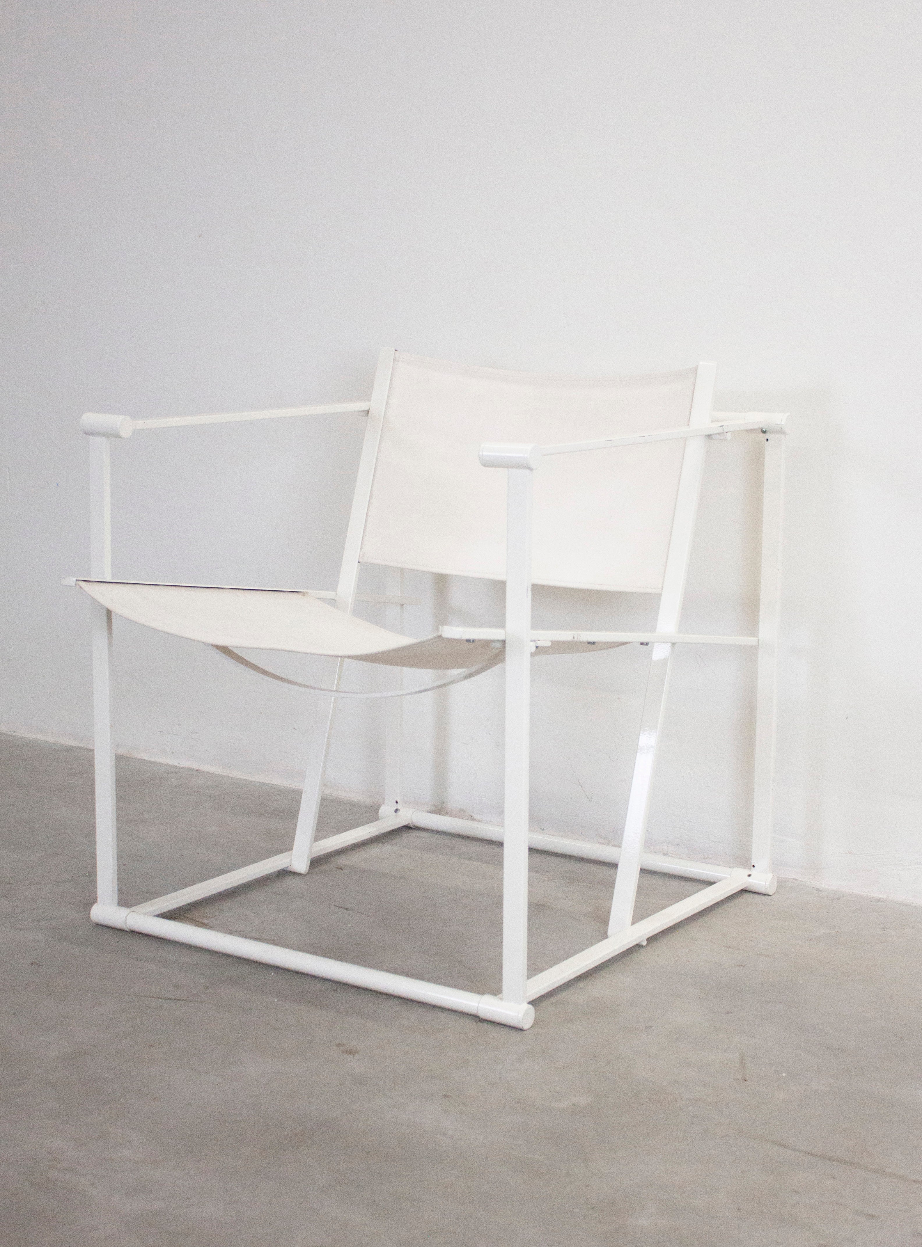Pastoe FM60 Lounge Chair by Radboud van Beekum (White) - Image 6