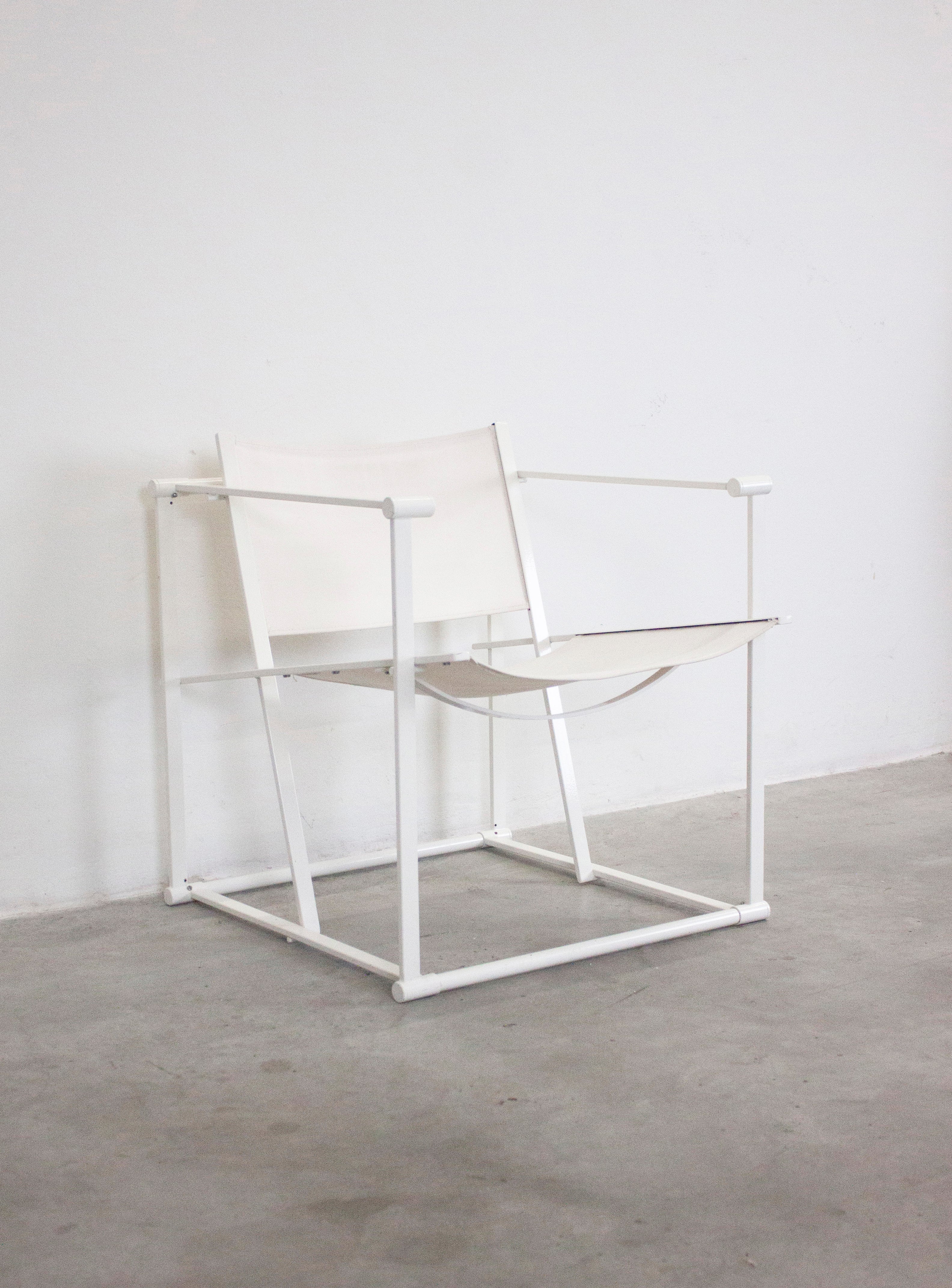 Pastoe FM60 Lounge Chair by Radboud van Beekum (White) - Image 7